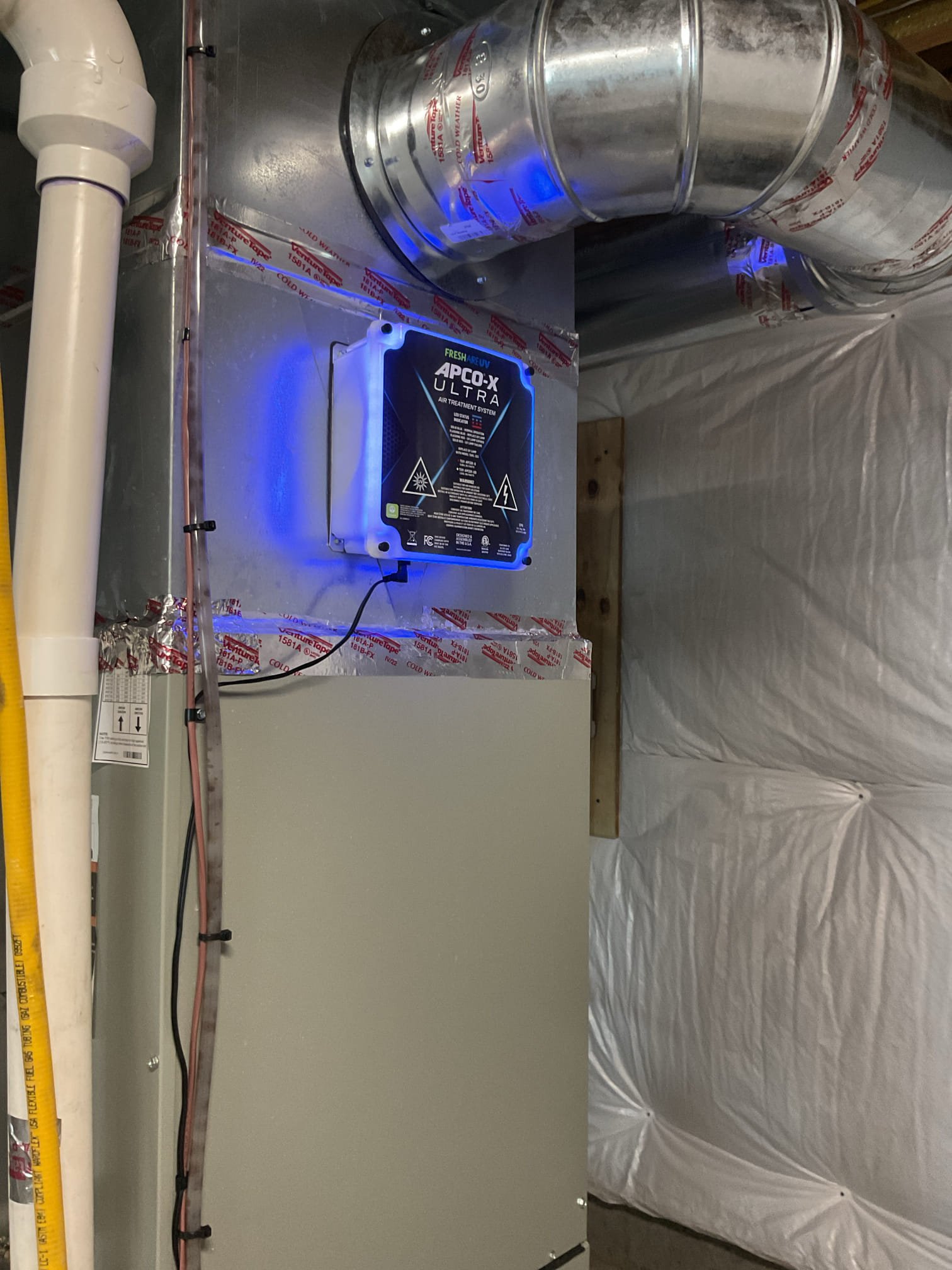 
Completed heat tune up for natural gas furnace.

Aprilaire 413 filter ok. Replaced 6/13/25
Inspected heat exchanger, burners, flue pipe, inducer assembly and hoses
Inspected hot surface ignitor and verified resistance with meter
Cleaned flame sensor and verified flame rectification circuit
Measured temperature rise and static pressure
Checked wiring, controls, electric motors and components; 
Checked manifold gas pressures
Inspected drain and pump.

Homeowner approved humidifier maintenance. Replaced Aprilaire 35 water panel. Cleaned housing and tray. Verified operations. Opened bypass damper and set humidistat to 35% target relative humidity. Noticed the saddle valve that feeds the humidifier is a little corroded. Provided estimate to replace this with a 1/2” propress or other similar style quarter turn feed valve. Will also allow for better control of water flow to humidifier. 

Combustion, draft and smoke tests: Pass

Gas furnace is operating well at this time. 