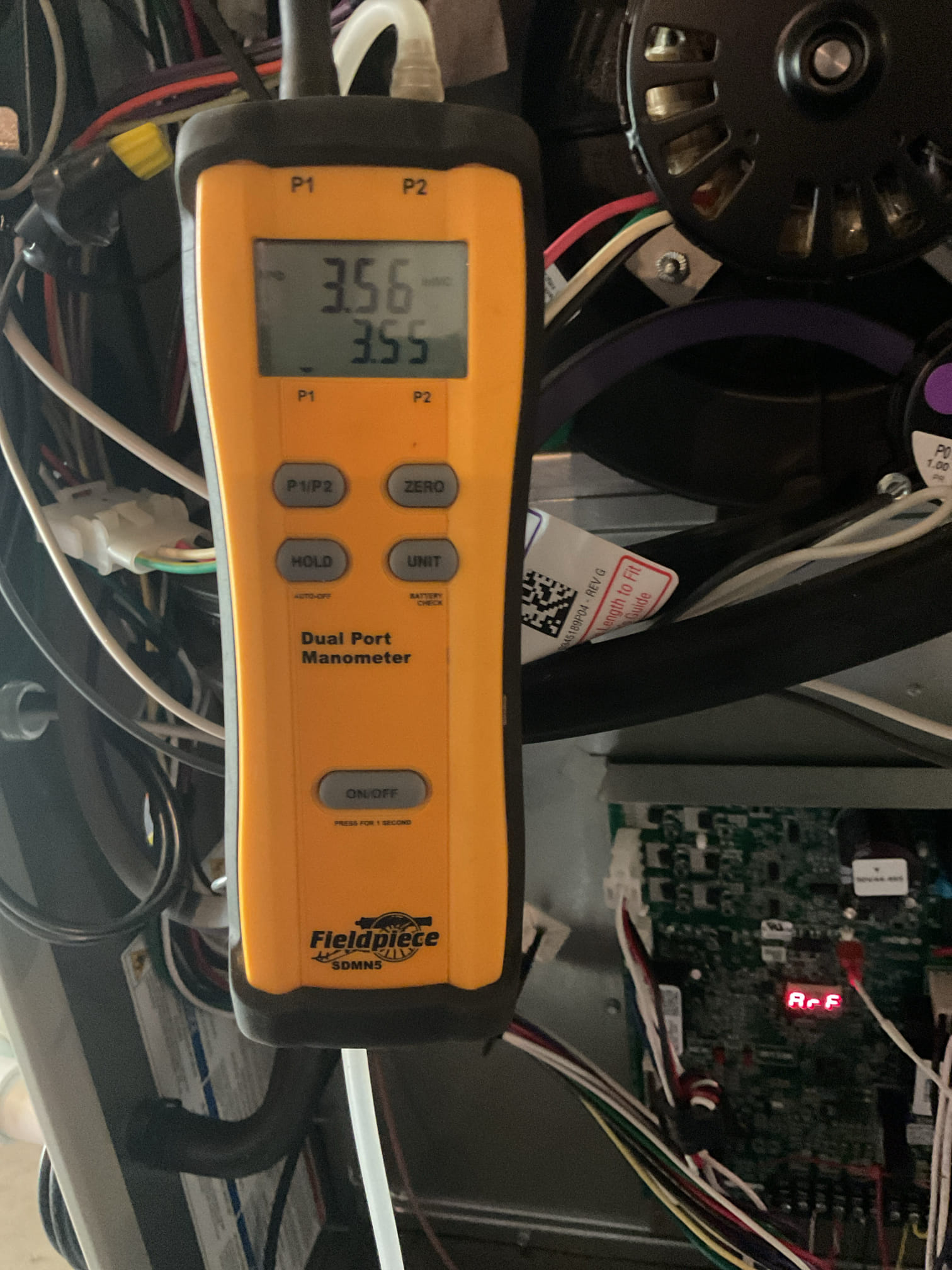 10/29/25 Dan 

I arrived to the customers home to service their 11 month old gas furnace system. 
I started with checking the air filter , the filter size is a 413AA. I checked all my electrical connections and voltages. I inspected and tested the  burners , flame sensor and the igniter. I water tested all tubing and hoses. I inspected the exhaust and fresh air pipe for restrictions and bellies. I inspected the inducer and the blower motor operation. I checked and tested for combustion and took temp rise splits at the return and the supply. Everything is running fine at this time of service. 