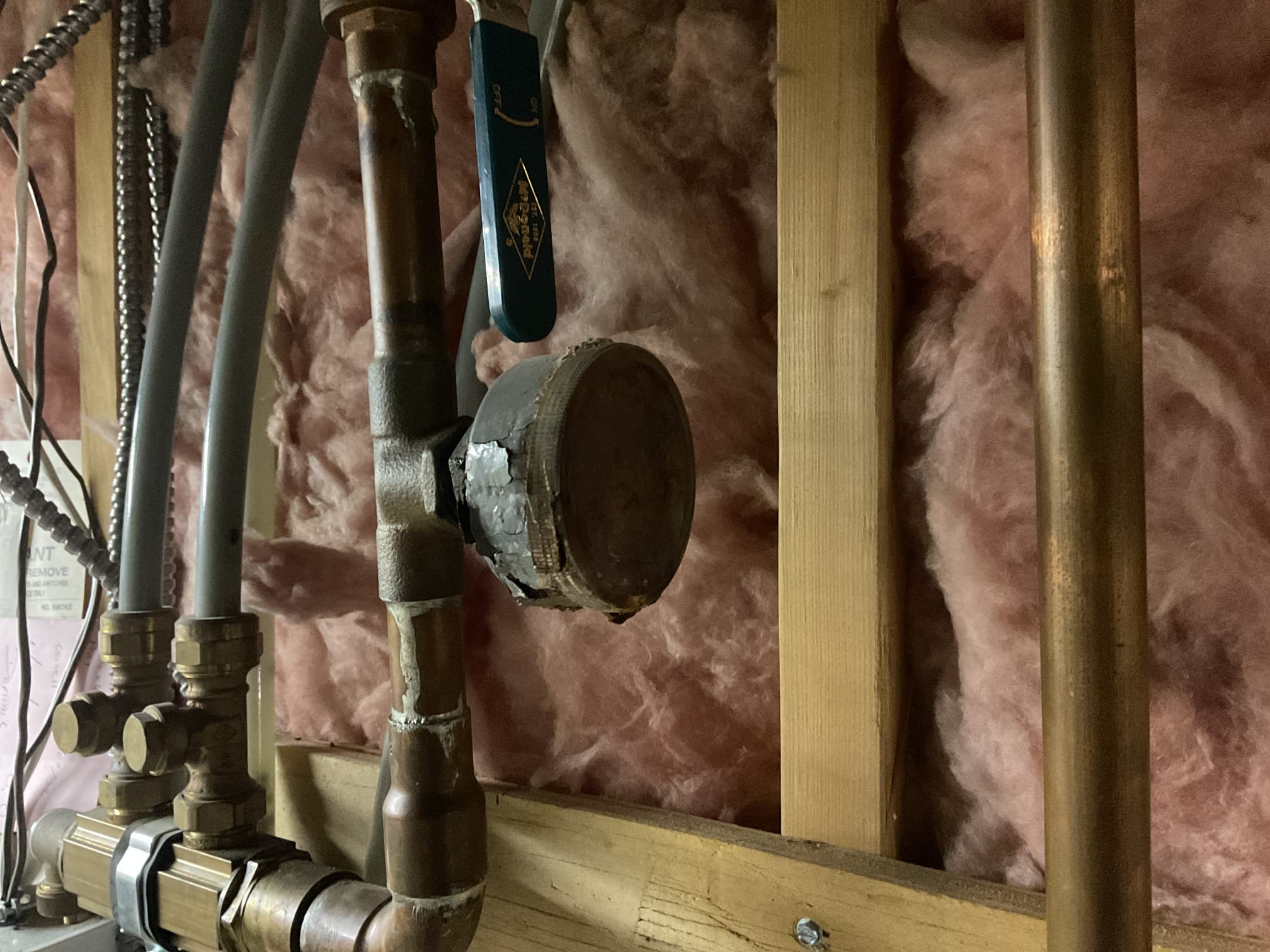 Replaced leaking pressure relief valve. Will need to return to replace clogged spirovent 1 1/4” jr head. Also need to replace temperature gauge for infloor loop and re install basement window. Also need pro press for relief pipe . Also performed precision oil tune up on 1998 Weil McLain oil boiler. Replaced 1.20b nozzle and Rf1 oil filter. Checked all electrical connections and components. Performed combustion test. Vacuumed out boiler heat exchanger and smoke pipe. Oil boiler is definitely getting to replacement age. Oil boiler is working at time of service. 