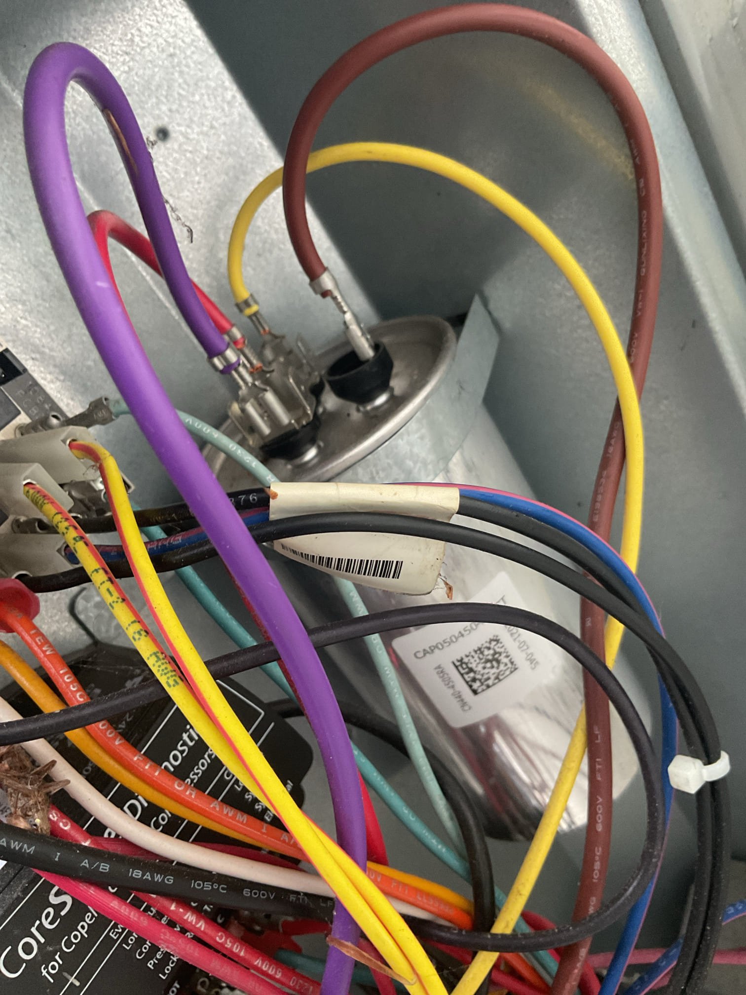 Luis 10-30-25 performed heat pump tune up, check electrical low and high voltage connections and components replaced air filter. Test back up heat 10 kw. Inspect coils and blower. Check Tempe rise in heat mode ok. Check outdoor unit refrigerant pressures and levels ok capacitor and contactor ok. Provided estimate for indoor air quality. Customer sign up for service plan on heat pump today was the first visit.