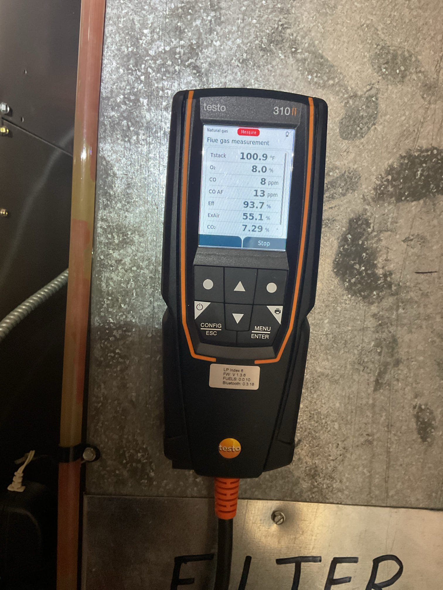 Luis 10-31-25 perform two gas heat inspections one for the main house and another one for the addition part of the house addition part of the house it’s a newer system. We installed it by a year and a half ago replace air filter service humidifier change number 10 humidifier pad check all electric connections and components test humidifier operation and set it to 35% winter. Perform combustion test and check temperature rise across heat exchanger system is working with the manufacturer standards. 

In carrier main house unit, check all electrical connections and components, replace 16x24x1 air filter service humidifier #35 pad. Test operation we to winter 35% from carrier thermostat. Check all ignition components air delivery and combustion removal ok. Performed combustion test ok check supply and return air temps ok. I noticed combustion removal is pulling high than normal amps. I did let customer know about this issue. Currently heater is working fine. I would recommend getting an es