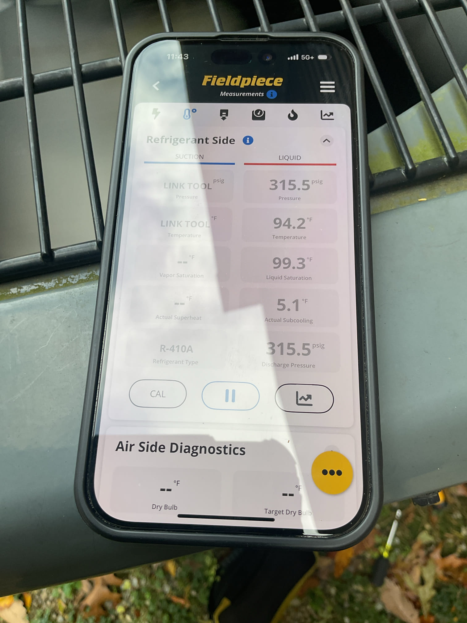 I Arrived to the customers home for a heat pump check up on a 8 yr old system . I checked all electrical connections and voltages . I checked the air filter and found good ,  filter size is a 313AA customer replaces himself. I Inspected the indoor coil and tested electric heat package. Took temp splits for the electric heat and blower motor amperage draws. I looked at the outdoor heat pump and tested for an outdoor btu output. Inspected the outdoor components and unit pressures. Everything is working fine at this time of service. Collected for $189 for service contract paid by credit card.
