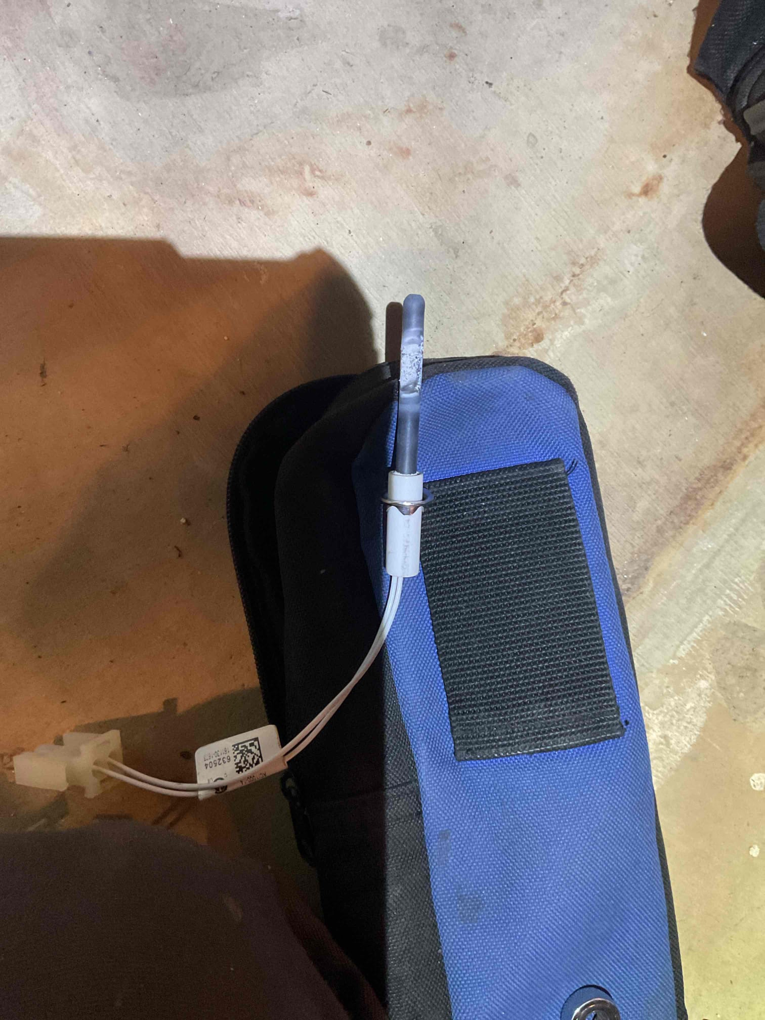 I arrived to the customers home for a no heat . When I got down to the basement I found top panel door was off of the heater and the switch was off. The customer had mentioned to me that he thinks it might be the igniter. I ohmed out the igniter first and found it was reading open Was not showing any resistance . I pulled the igniter to get a visual and found it had cracked, the nitride igniter has failed. I quoted the customer $374.73 for a universal igniter. He declined at this time of service collected for $99.00 diagnostic left system and put the igniter back in the system and left the switch off . 