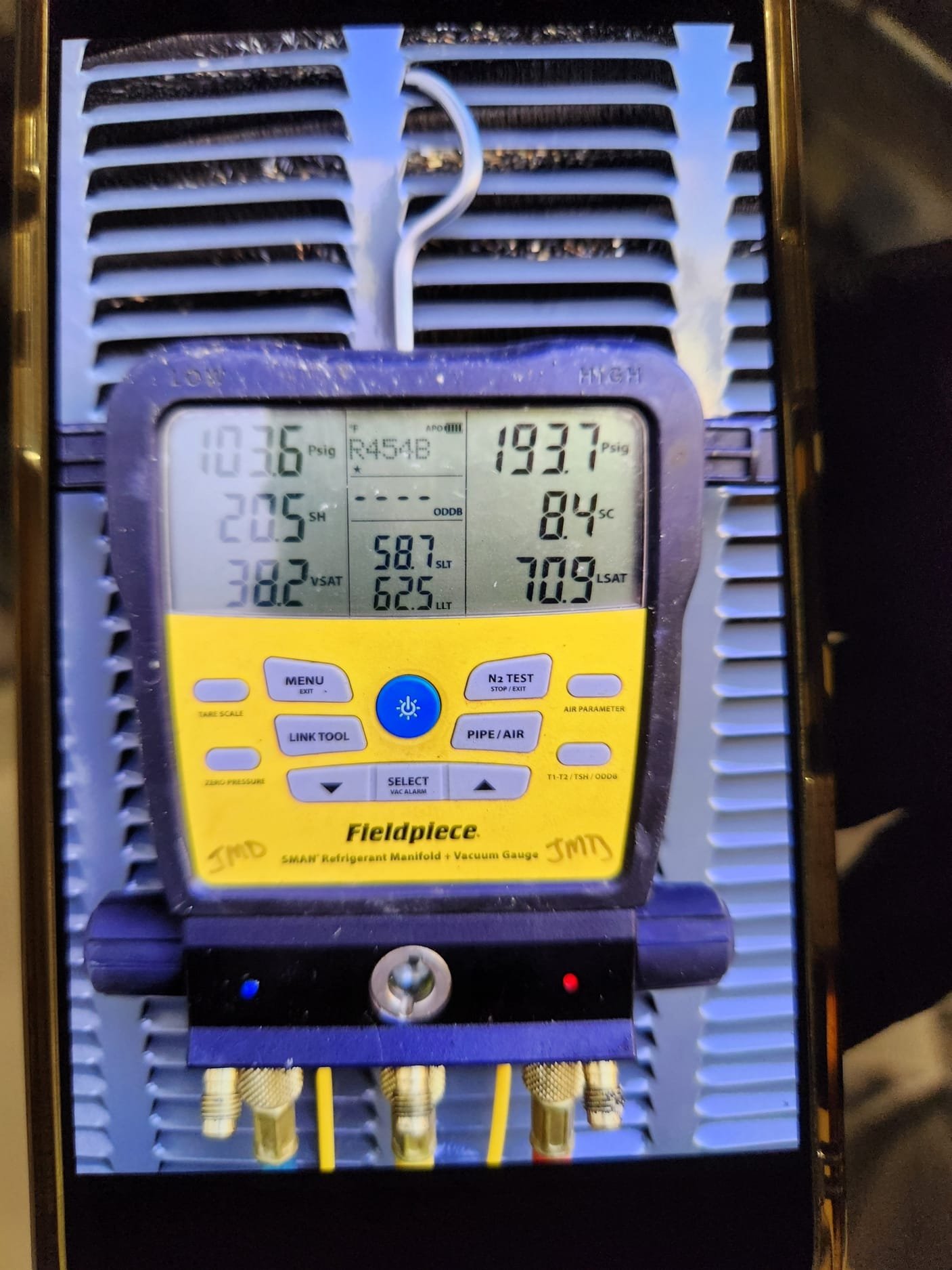 Set new unit on new return box. Adapted to Supply duct. Installed new return drop. Adapted lineset to new unit. Adapted gas line to unit. Adapted intake and exhaust vents to unit. Made all high and low voltage connections to unit. Ran new condensate drain with ez trap to new pump with new Vinyl. Wired all safeties in series to break 24v R call to thermostat. Installed new Ariel zoning system.

Set new unit on new pad and leveled. Hung new rectorseal disconnect. Adapted lineset to new unit. Brazed pressure tested evacuated and charged unit. Made all high and low voltage connections to unit. Performed all test put procedures cleaned all work areas and reviewed installation with homeowner.