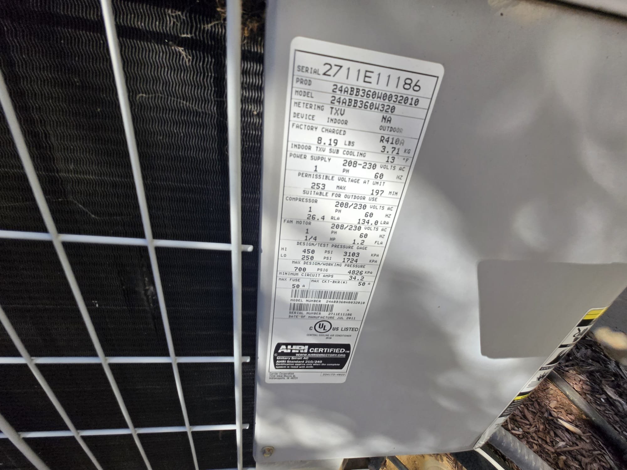 Estimate for ductless