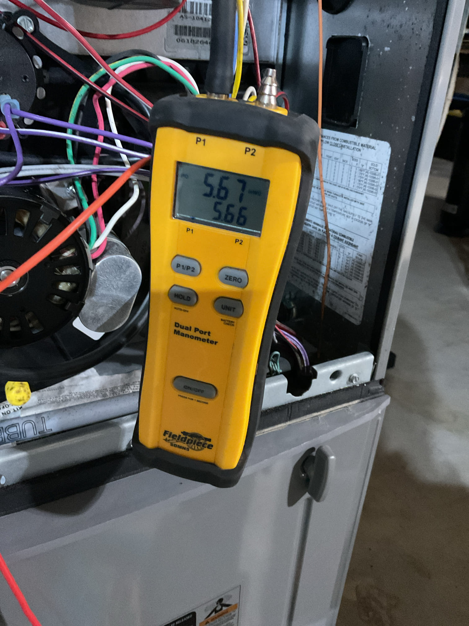 11/6/25 Dan Aaa w 

I arrived to the customers home to service their 7 yr old gas furnace system. 
I started with checking the air filter and replaced , the filter size is 16x25x1. I checked all my electrical connections and voltages. I inspected and tested the  burners , flame sensor and cleaned the spark probes. I water tested all tubing and hoses. I inspected the exhaust and fresh air pipe for restrictions and bellies. I inspected the inducer and the blower motor operation. I checked and tested for combustion and took temp rise splits at the return and the supply. Everything is running fine at this time of service. 