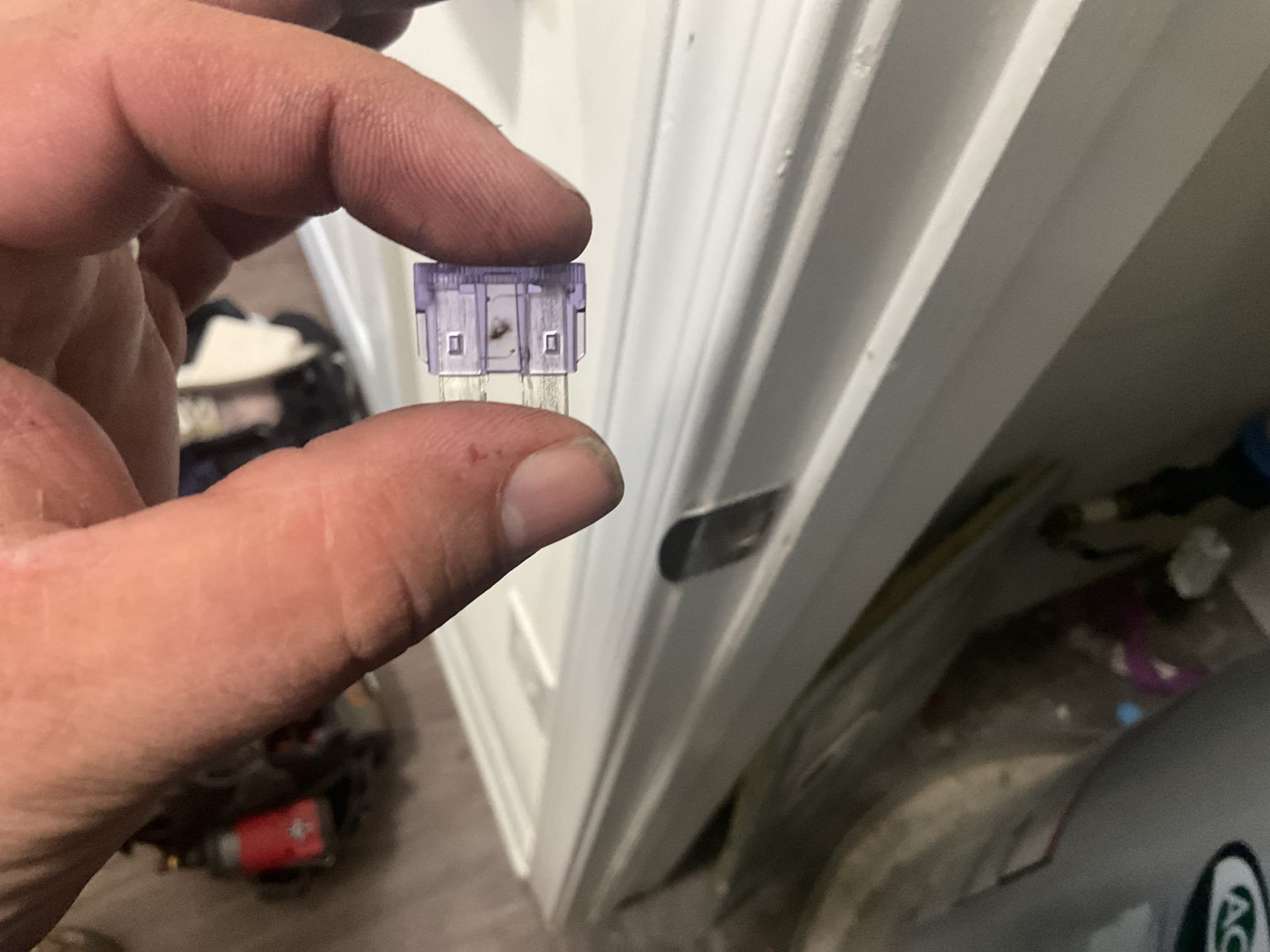 Found blower motor has failed, rocking back and fourth. Replaced blower motor and tested operation in heating mode. Heat pump is working properly at time of service. 