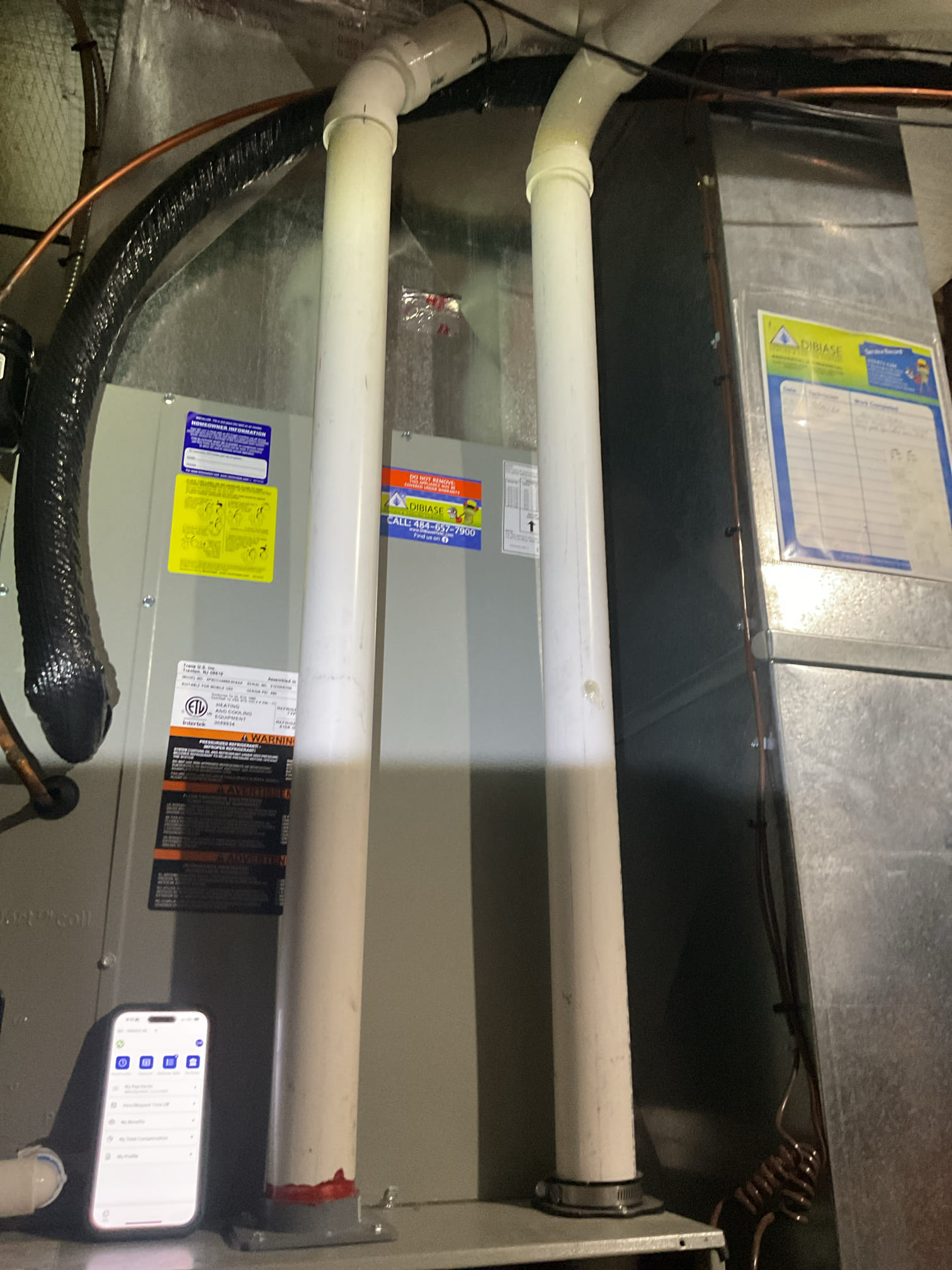 11/11/25 Dan 

I arrived for no heat . Error for pressure switch. I started with the drain tubes and tested , and checked the inducer for restrictions . I was able to get the system started and found burners not firing correctly. Burner tubes were clogged causing a flame impingement. I cleaned the burner tubes and then tested the system operation and combustion. I did recommend replacement of the burner tubes and adding a service contract . The customers will review there estimates. I collected for 268.62 for today’s service. Paid by cc. 