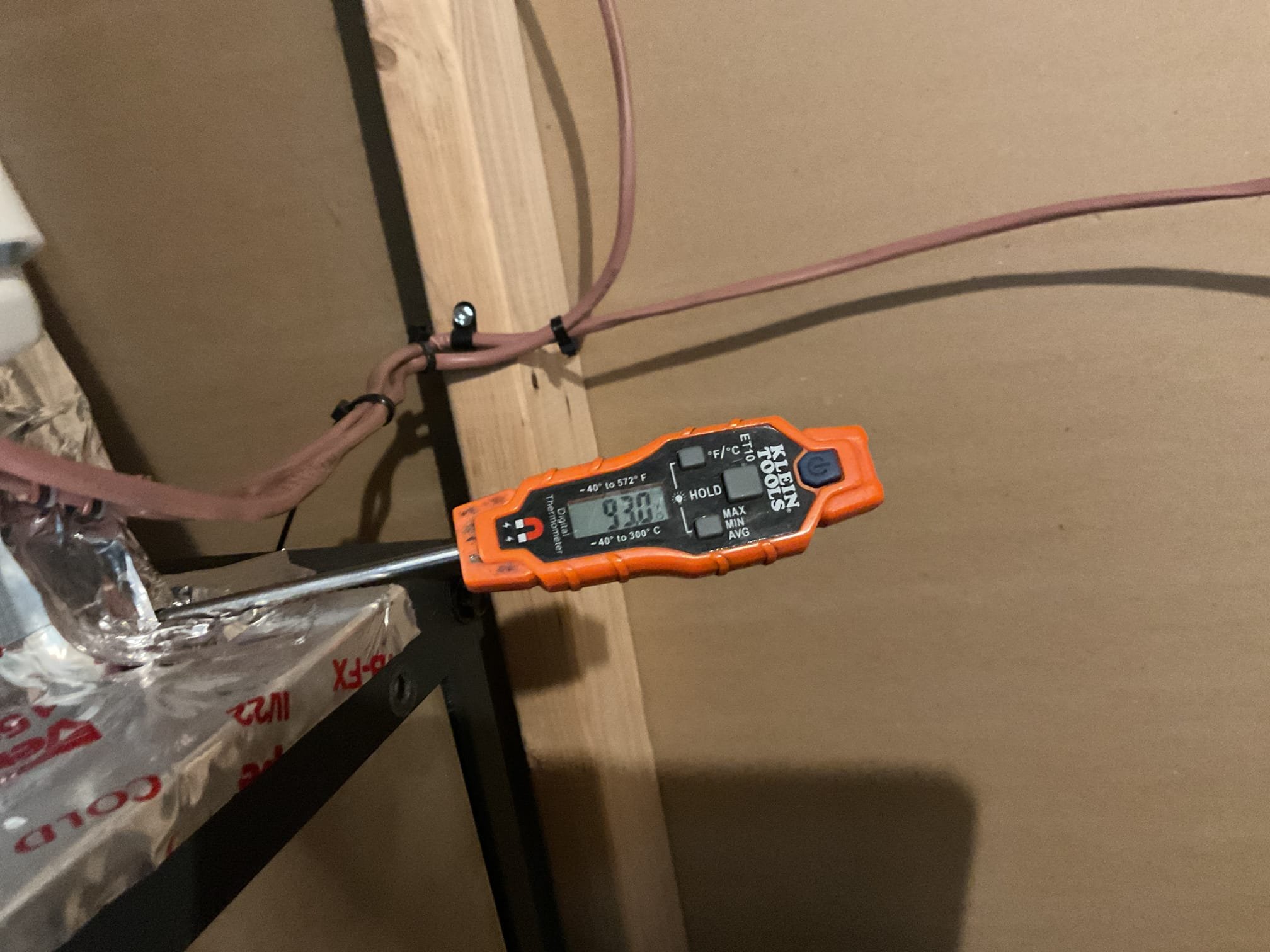 Fully assessed no heating situation. Found compressor hot to the touch on split system geo but not running. Tested 40 mfd capacitor, found that it tested at 41 mfd. found 243 v going thru contacter but compressor was not running. System is from 2022. Suggested to homeowner that we add an ssp6 hard start to see if it gets compressor running. Installed and compressor started right up. William may add hard starts to all systems after doing research. Checked loop temperatures took photos. Checked air temperature rise it was 21 degrees and back up hydronic coil was working correctly. Geothermal heat pump is working properly at time of service. 
Add hard start capacitor. 