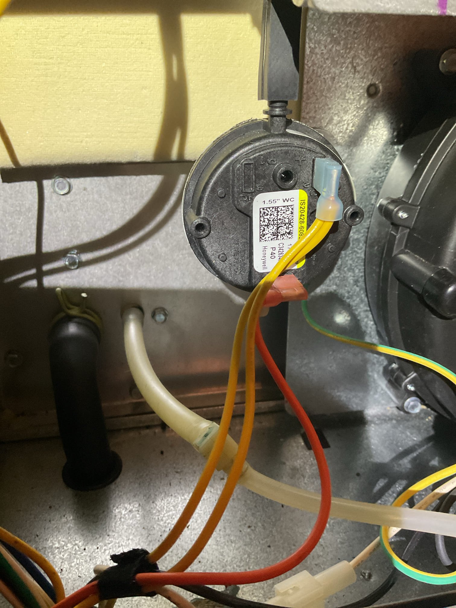 I arrive for a no heat call. On site I decided to go ahead and do the heat check up. The customers have a 7 yr old gas furnace system. 
I started with checking the air filter and replaced , the filter was dirty.  The filter size is 16x25x1. I checked all my electrical connections and voltages. I inspected and tested the  burners , flame sensor and the igniter. I water tested all tubing and hoses. I inspected the exhaust and fresh air pipe for restrictions and bellies. I ran a test on the inducer motor and pressure switch. I inspected the inducer and the blower motor operation. I checked and tested for combustion and took temp rise splits at the return and the supply. Everything is running fine at this time of service. 
I couldn’t replicate an issue at this time of service . The service contract is covered , I did collect for a diagnostic fee for 84.15. 