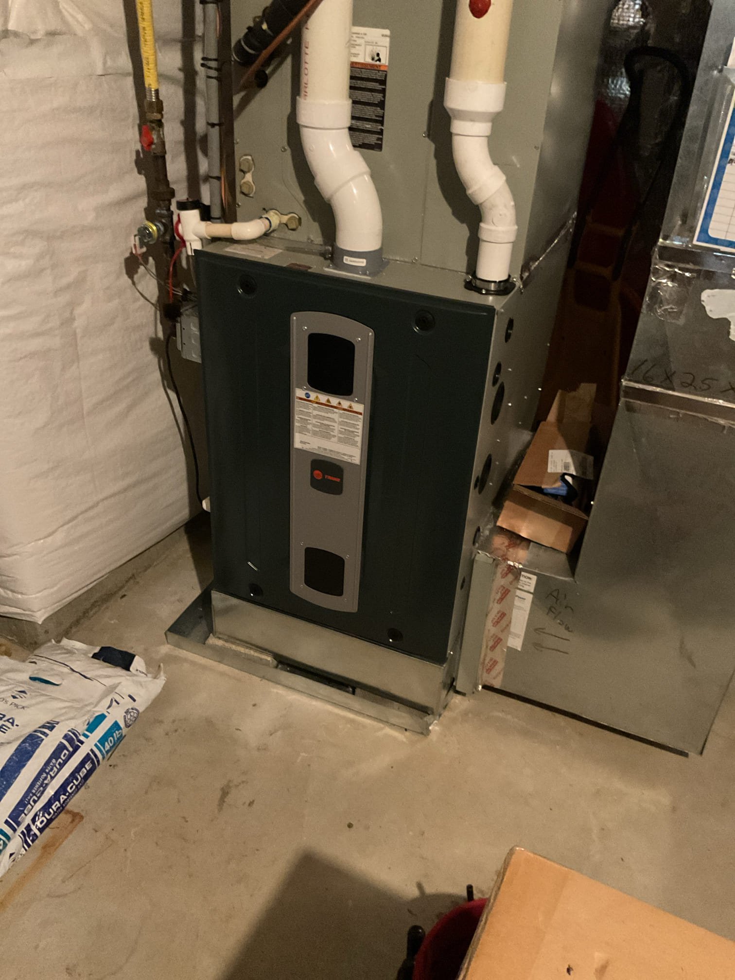 11-12-25 Luis 
Performed quality assurance on recently installed first floor heater, check all settings in thermostat and heater ok. Check airflow settings staging ok. Check combustion results ok gas pressure ok check supply and return air temps ok. Test system operation ok customer had no questions. We will need to come back to replace drain termination elbow. Customer also mentioned about second floor heater not working, I look at heater for second floor. Off on error code 4 rollout switch open. Full system was replaced by ace hardware home service 4 months ago. Customer needs to contact original contractor to work on this unit. Not sure if it was commissioned and set up properly (no combustion hole is showing). Customer leave for a meeting. I could not explain situation for second floor system. Office to follow u