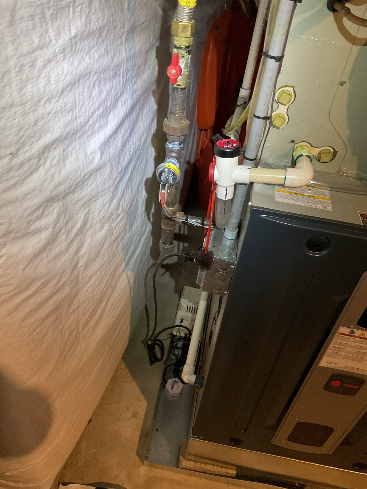 11-12-25 Luis 
Performed quality assurance on recently installed first floor heater, check all settings in thermostat and heater ok. Check airflow settings staging ok. Check combustion results ok gas pressure ok check supply and return air temps ok. Test system operation ok customer had no questions. We will need to come back to replace drain termination elbow. Customer also mentioned about second floor heater not working, I look at heater for second floor. Off on error code 4 rollout switch open. Full system was replaced by ace hardware home service 4 months ago. Customer needs to contact original contractor to work on this unit. Not sure if it was commissioned and set up properly (no combustion hole is showing). Customer leave for a meeting. I could not explain situation for second floor system. Office to follow u