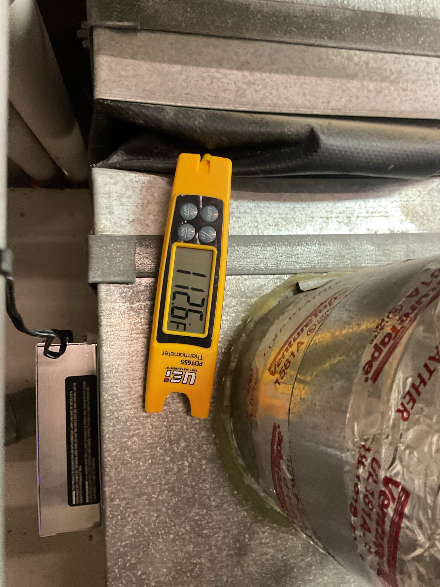 
Completed heat tune up for natural gas furnace. 60,000 BTU installed 3/21/17 by R+D for another homeowner

Aprilaire 413 filter ok
Inspected heat exchanger, burners, flue pipe, inducer assembly and hoses
Inspected hot surface ignitor and verified resistance with meter
Cleaned flame sensor and verified flame rectification circuit
Measured temperature rise and static pressure
Checked wiring, controls, electric motors and components; there are no surge protectors; left estimate for a surge protectors
Checked manifold gas pressures
Inspected drain and pump. There is a condensate pump safety but no EZ trap. Left estimate for EZ trap. Also left estimate for wet switch a water safety for equipment pan. There is a float-style pan switch currently but the wet switch I recommend is more reliable. 

There is an air scrubber in supply plenum. Cell is due for replacement next year if not now. There is no date or indoor to determine when the cell was last replaced. Provided email estimate to replac