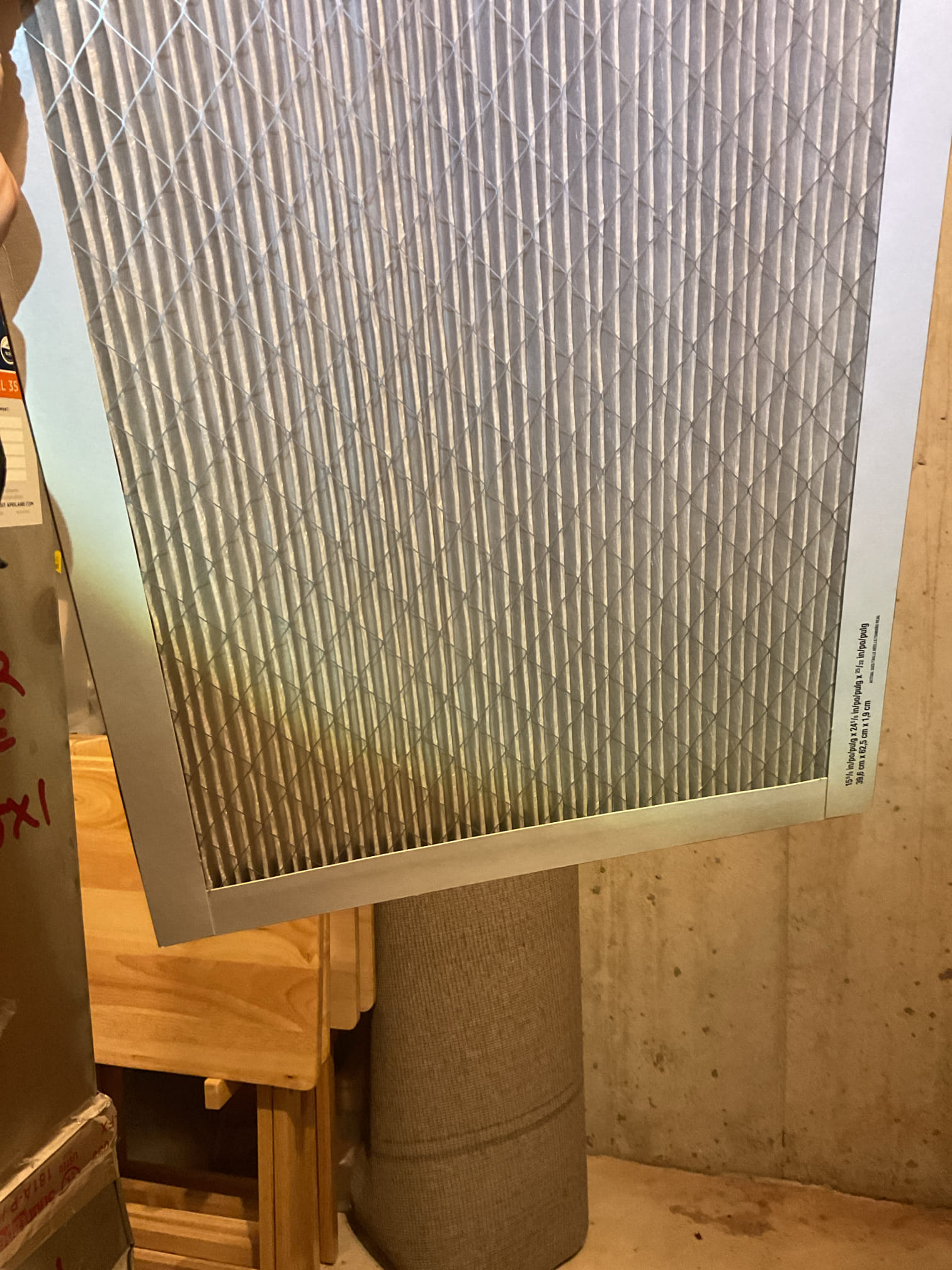 I arrived to the customers home to service their 5 yr old gas furnace system. 
I started with checking the air filter and found good ,  the filter size is 16x25x1. I checked all my electrical connections and voltages. I inspected and tested the  burners , flame sensor and the igniter. I water tested all tubing and hoses. I inspected the exhaust and fresh air pipe for restrictions and bellies. I inspected the inducer and the blower motor operation. I checked and tested for combustion and took temp rise splits at the return and the supply. Everything is running fine at this time of service. 