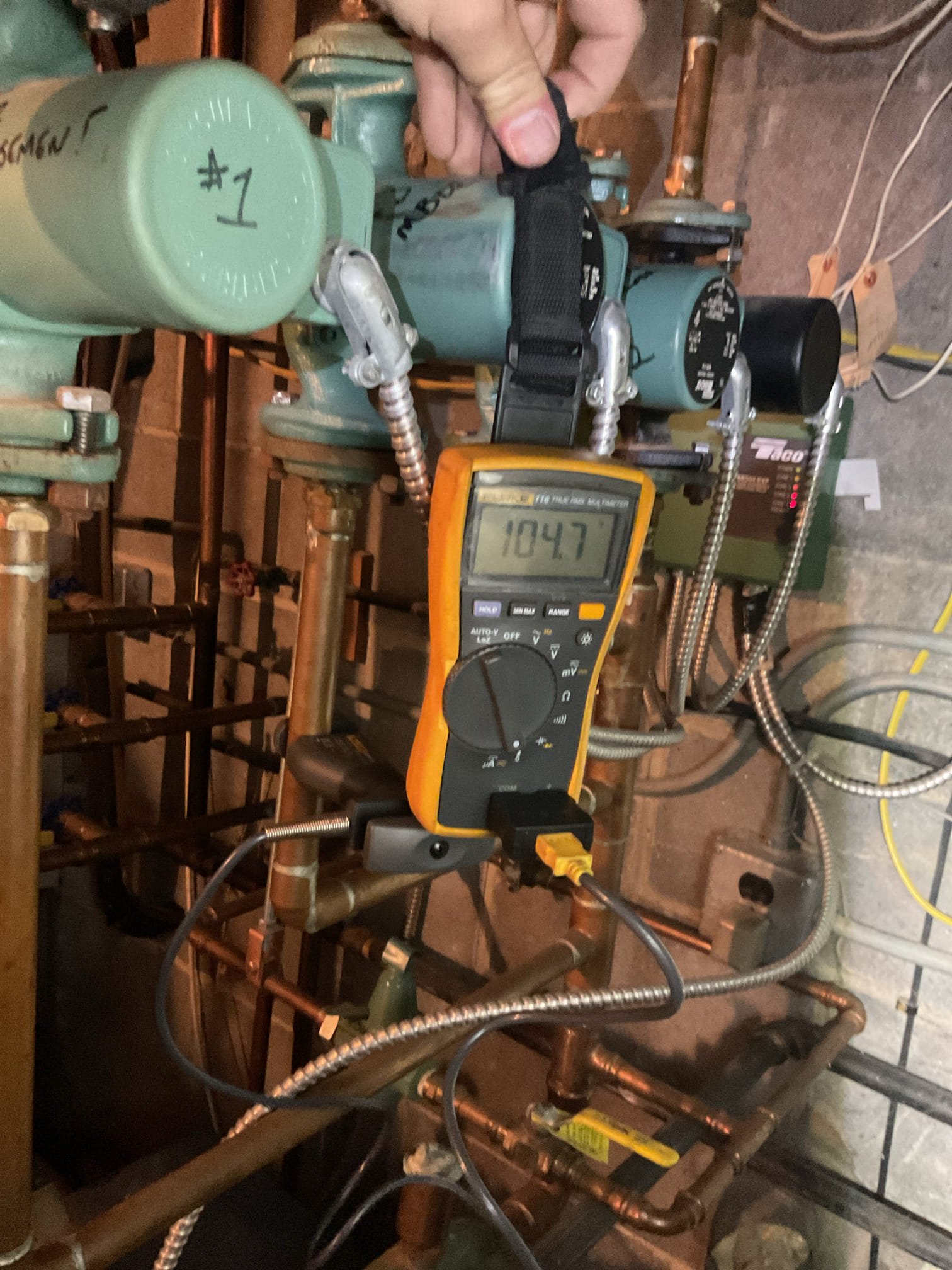 Completed tune up for Natural gas boiler. Weil McClin CGI4

Removed and cleaned burners, cleaned burner compartment.
Inspected heat exchanger and cleaned from bottom. Very minimal debris in heat exchanger.
Auto air vent, feed valve, expansion tank and pressure relief not working. Have estimate to replace as well as removing the air scoop and installing a spirovent in its place.
Although system has air in it, temperature deltas are ok. Not truly air bound.
Inspected wiring and controls.

I added a metal strap to better secure the vent pipe.  Noticed that It rattles after 10-12 minutes run time. This solved the nuisance noise issue. 

Combustion and draft tests: Pass

System operating safely but not at optimal efficiency or performance. If system becomes air bound it will be time-consuming and expensive because ai elimination system has failed.

Recommend upgrading system or going forward with repair estimate. 
Emailed alls relevant estimates 