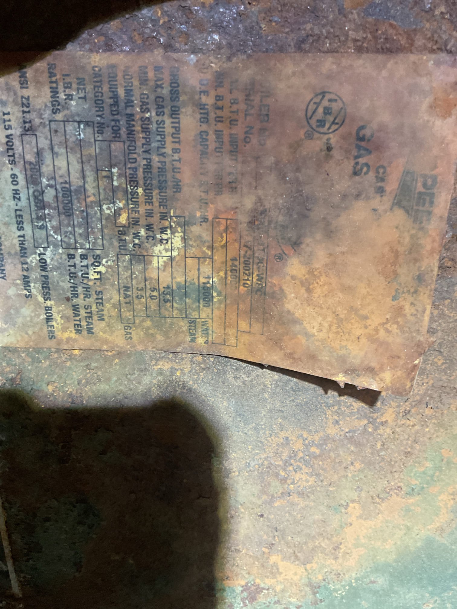 Completing up for Gas boiler (140,000 BTU input)

Cleaned burners and burner compartment (floor directly under boiler)
Cleaned heat exchanger, very little debris
Inspected flue piping and chimney 
Inspected wiring, controls, aqua stat setting.
Assessed hydronic components/performance. Left previous estimates for backflow preventer and for spirovent air elimination. Current air scoop doesn’t have required 18” of straight pipe to inlet and auto air vent has leaked in the past. 
Auto air vent still working, used it today to purge some air.

Combustion smoke and draft tests: Pass

System operating well at this time.