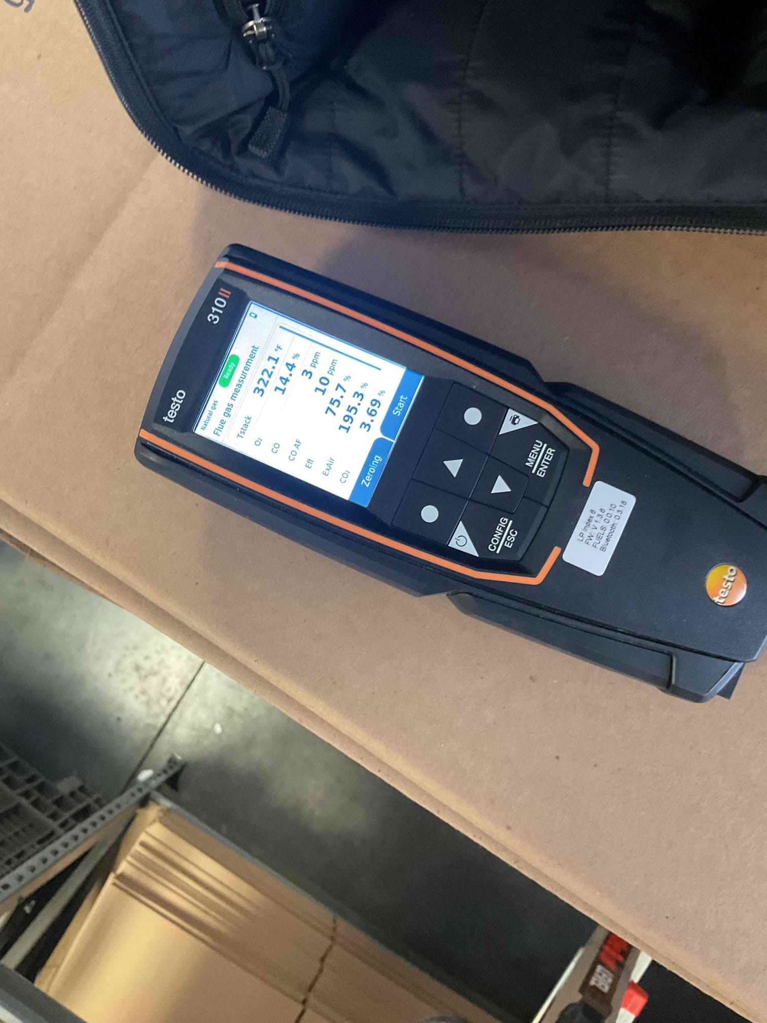Luis 11-17-25 customer called in for no heat, thermostat issues, found unit off upon arrival. Thermostat would not move from 67 up or down. I manually jumper board to test operation, heater did not work until third time. Flames were bouncing as soon as blower come on. I performed combustion test and smoke test, heater filled smoke test, this indicates there is now an opening on heat exchanger, could be welding connections, gaskets or cracks. Unit is from 1992. Customer decided to keep heater off and to get an estimate to replace system. I took photos of indoor and outdoor units. Joe will email Michelle and go over system replacement options. 
