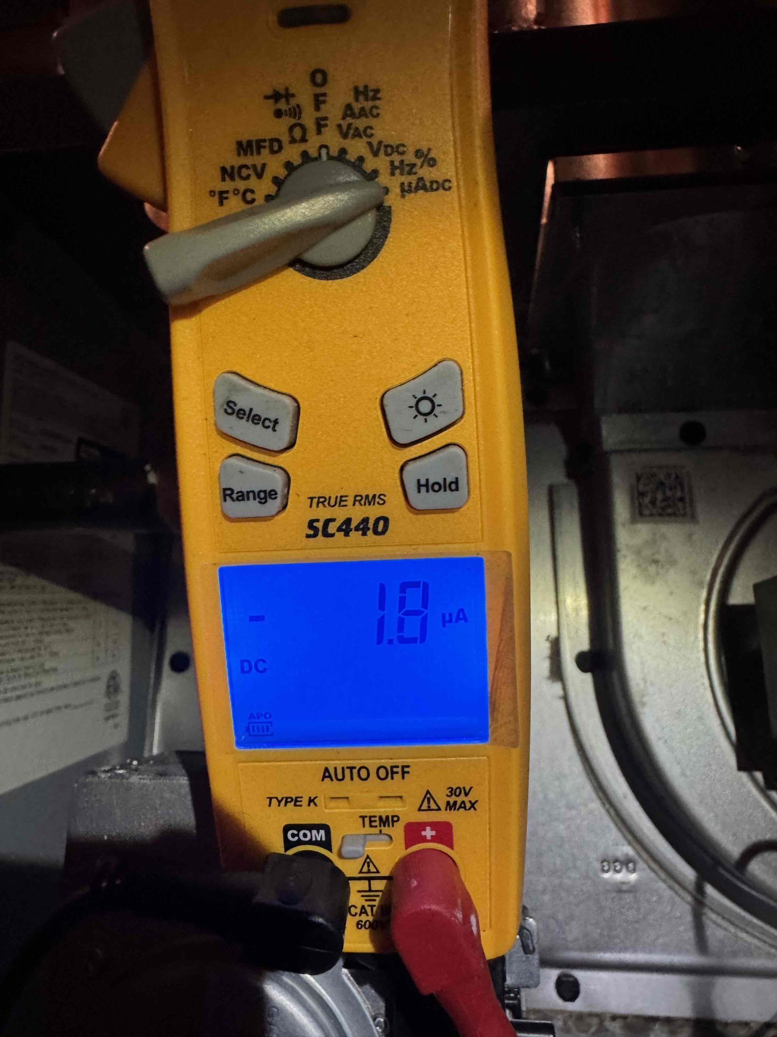 Luis and Conner 11-18-25 performed heat tune up on 80% 80000 Btu heater. Check all electrical connections and components, replace air filter. Check all ignition system, air delivery and combustion systems ok. Performed combustion test on heater ok. Check supply and return air temps ok. Service humidifier test operation ok set to winter 35%. Noticed water heater is 10 year old. Some of the connections showing leaks. Provided estimate to replace water heater. I also provided estimate to replace expansion tank with new piping. Customer decided to go with a new water heater office to follow up with customer. I did collected 50% for deposit.