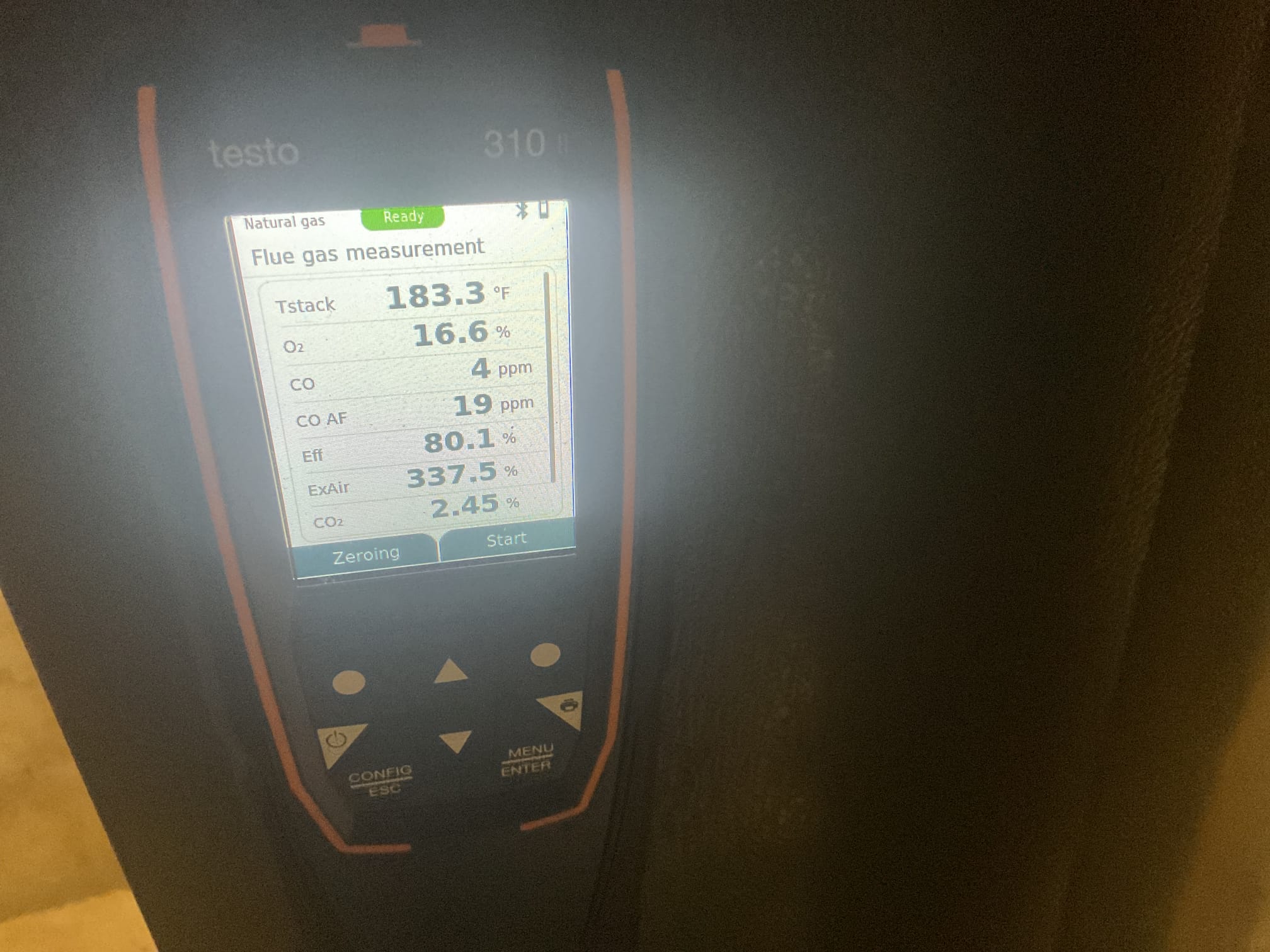 Performed precision heat tune up on amana 80% gas furnace. Replaced 16x25x1 air filter. Checked all electrical connections and components. Checked temperature rise. Cleaned flame sensor. Checked resistance of hsi. Performed combustion test. Provided options for uv purification. Gas furnace is working properly at time of service. 