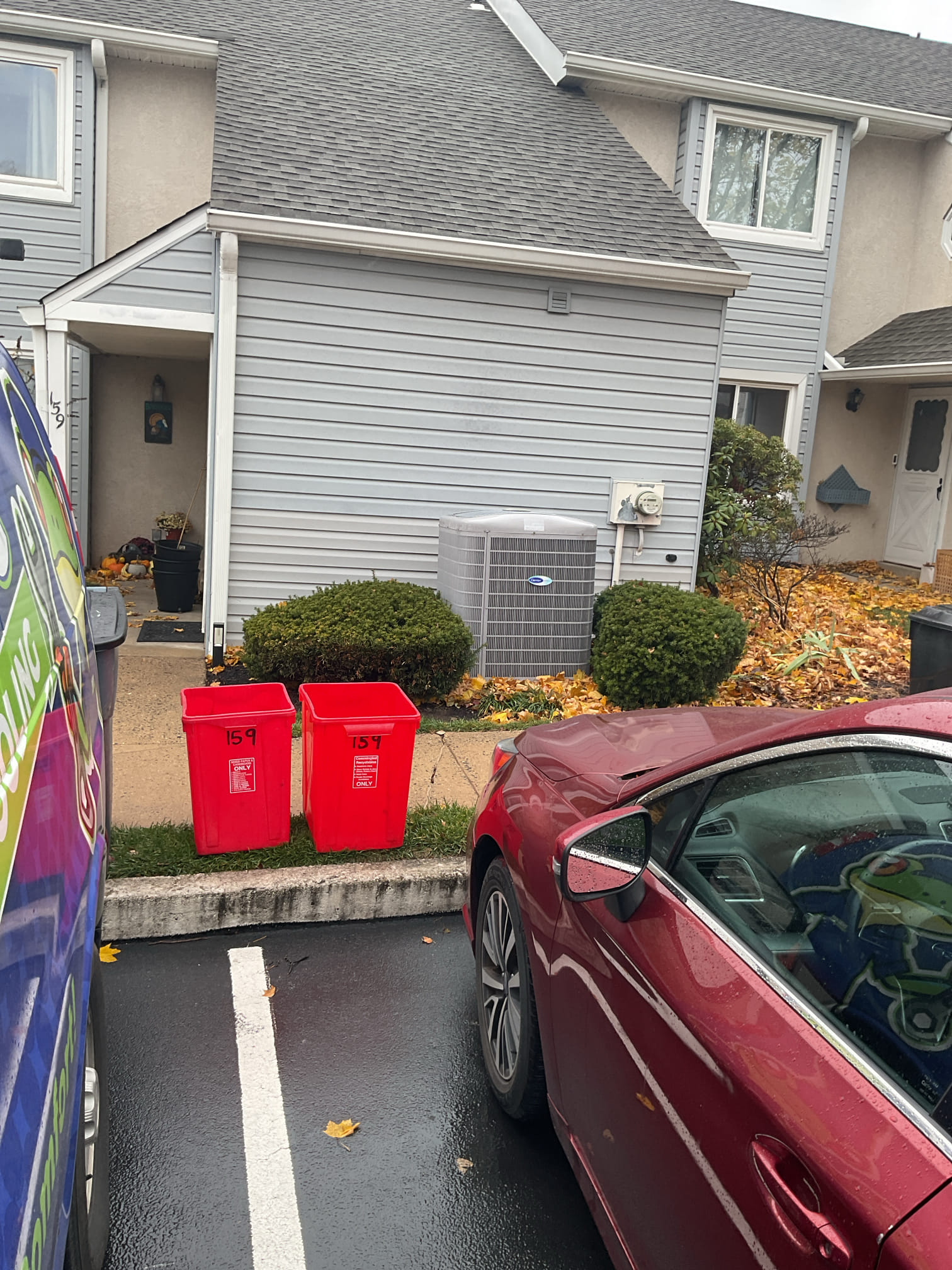 Luis 11-19-25 performed heat pump tune up carrier communication system. 2.5 ton. Check all electrical connections and components, when testing back up heat I found all wiring getting super hot. I used electrical tape to cover connections, I would recommend replacement of electric heater with breaker. I provided estimate for replacement. I did inspect indoor coil. There is small amount of dye inside coil (very minimal), heat pump operation ok check all electrical and refrigerant pressures ok. Cycle heater pump ok. I would recommend getting an estimate to replace system. Office to follow up with customer, I emailed estimate to replace electric heater. 