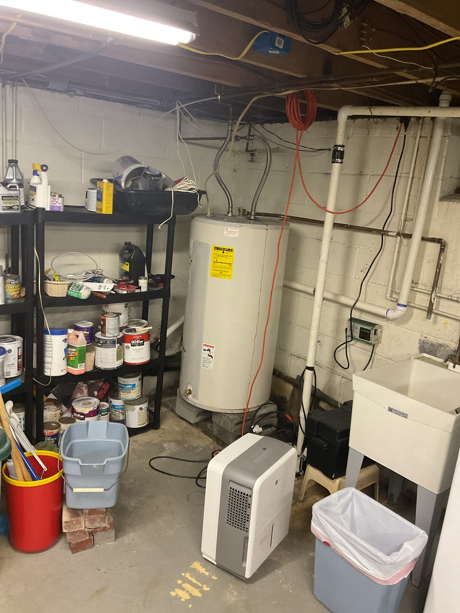 Provided estimate to move 6 in flex from existing location to new location, we will need new 6 in flex, we will also need to cut on floor for 4x12 grill and new straight boot. Craw space  is tight. Estimate will cover new flex mew boot and new sand color grill. I also included water heater 50 gallon electric on the proposal. (Customer will need to contact other people to put back insulation on the craw space. We can’t get to other side of the craw space.  