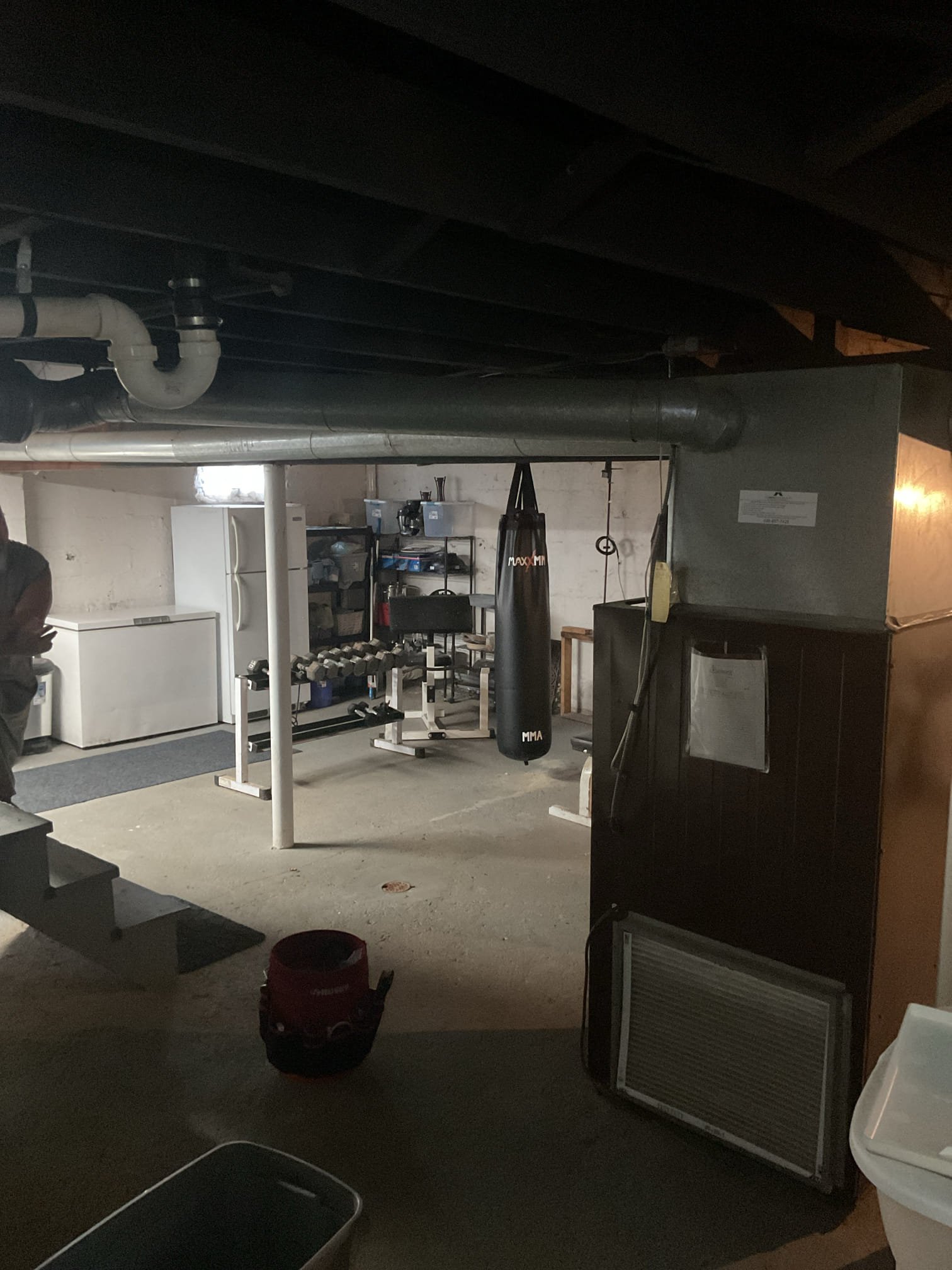 Luis 11-19-25 customer called in for no heat, oil furnace not working. Talked to customer upon arrival, found unit off reset unit and test operation, check fuel pressure ok. Test transformer and inspect electrodes. Both these items are weak. I also inspected other components, heat exchanger is in bad shape it does not passed safety test, burner head is broken, with broken head air fuel mixture will not equally feed. I contacted couple supply house and they can’t find any information on this heater. I let customer know that we can’t get any information about his heater. We can provide estimate to upgrade heater and also add rerun duct to meet mechanical code. Heater remains off. Office to follow up with customer. 