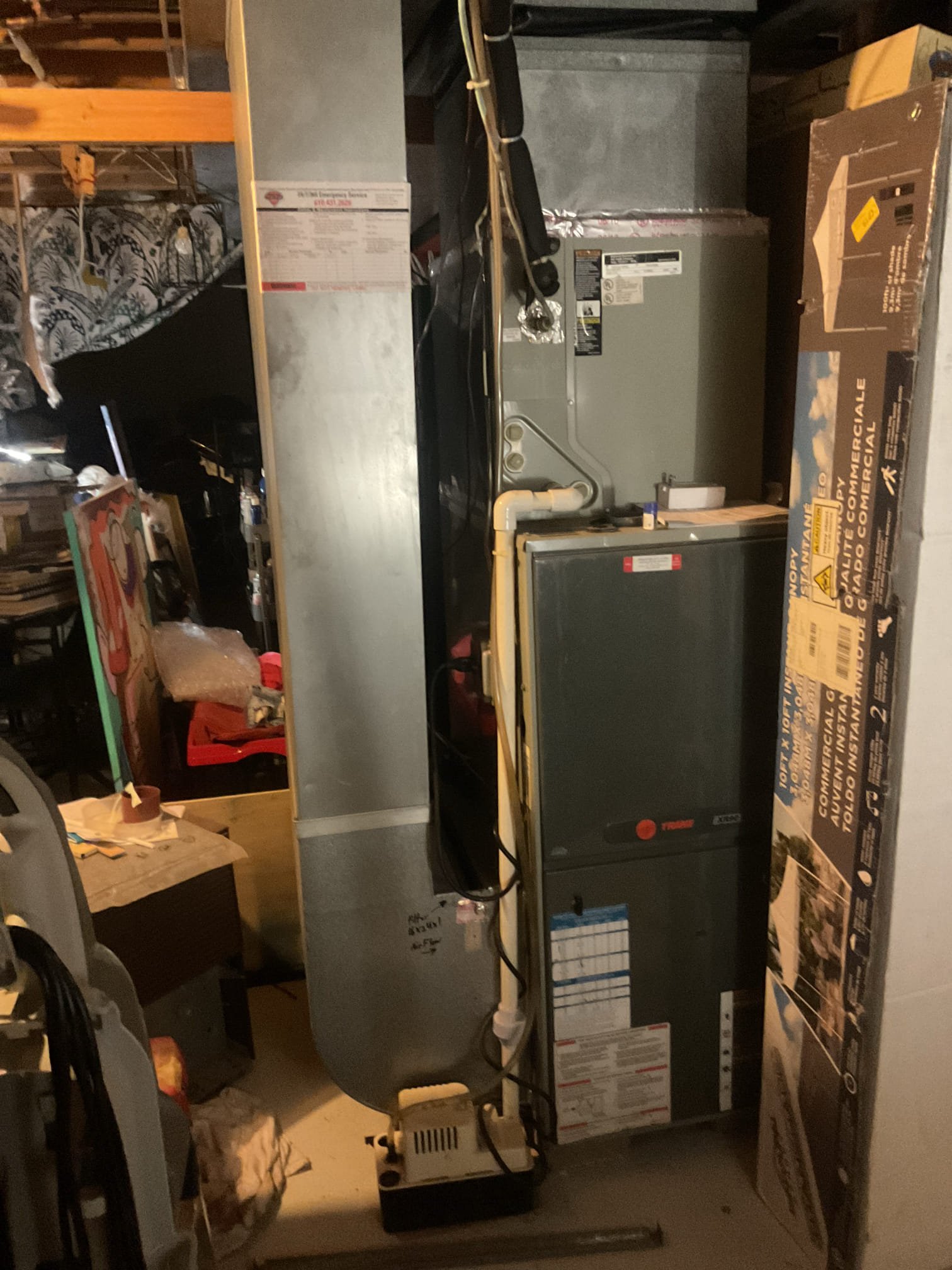 Fully assessed no heating situation. Found oil boiler running when I arrived and was up to temp at 180°. 15 psi on the loop. Boiler is a two zone system. Found all supply pipes were hot, but not on the return side. Found that the system needed to be bled bled out air from the first and second floor and made sure all baseboard was getting hot. Provided information about our maintenance plans.