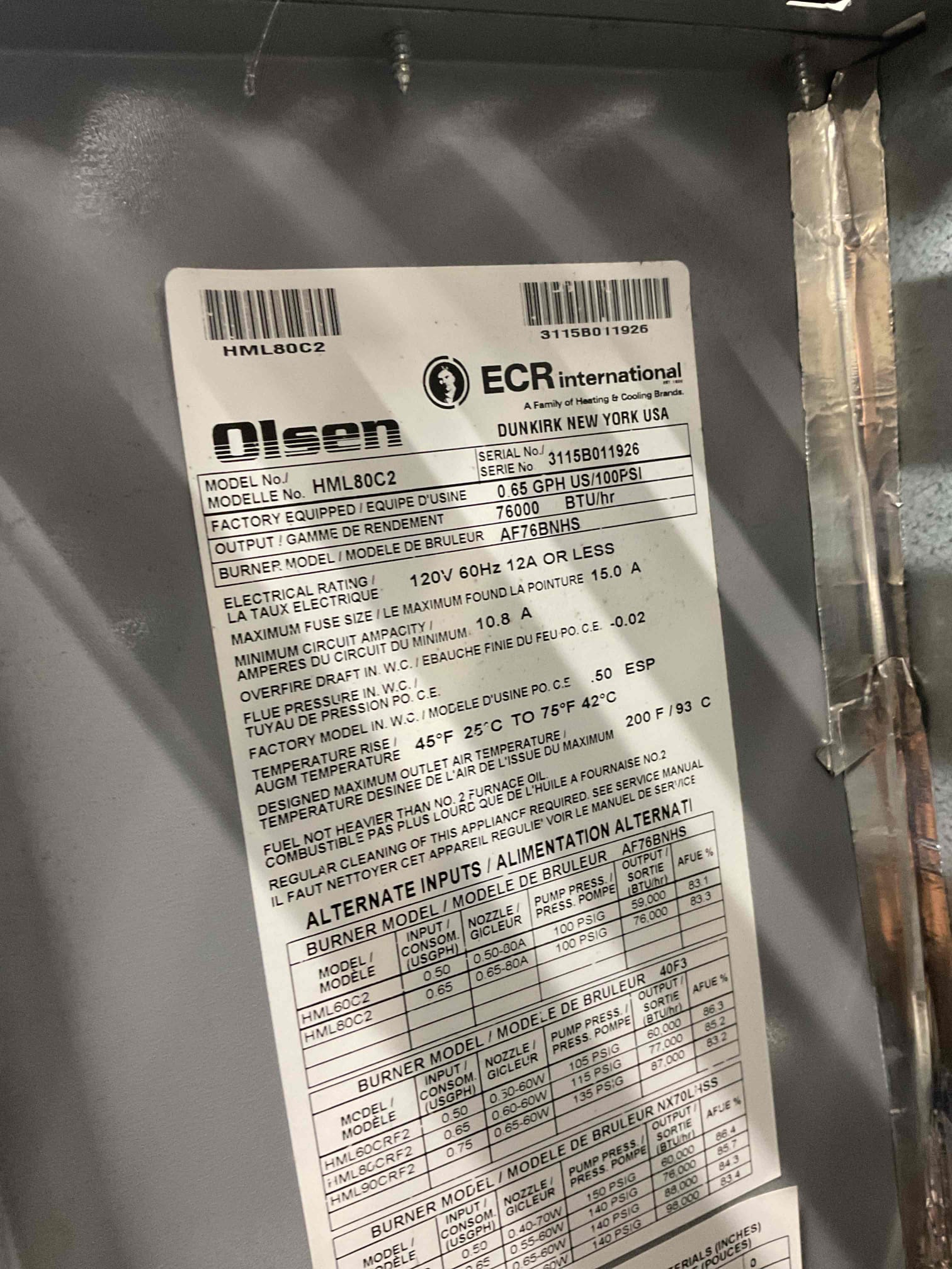 Luis 11-20-25 arrived to location to perform oil heater inspection/cleaning found heater not working upon arrival after troubleshooting found primary controller at fault provided estimate to customer for replacement of part to continue with the tuneup. Customer approve repairs, Replacement of primary control for burner. After testing system perform oil cleaning tuneup replace oil filter RF one replaced pumps trainer and install new nozzle, clean heat exchanger, flue pipe and inspect chimney base. Performed combustion test and smoke test ok. Check supply and return air temps ok. Cycle oil heater couple times ok. Heater is working at the time of service. 
