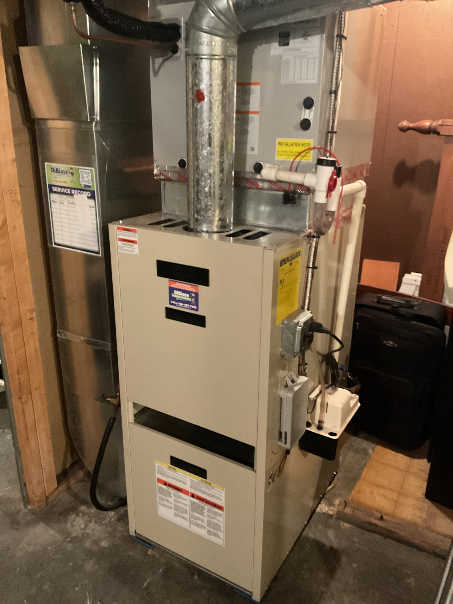 I arrived to the customers house for no heat. The heat pump wasn’t called for heat, but the oil was. I found the oil furnace was locked out. I hit the reset button. The burner came on, but it did not ignite. I checked the oil filter it was clogged With sludge . I replaced the oil filter for the customer and tried to start the unit. Unit again found no fuel still I pulled the customers fuel gauge and found the tank completely empty found sludge in the bottom of the tank. I turned the oil tank off the customers are gonna have an oil fill, I was able to get the heat pump to run for tonight to give them heat. They will call us if they need us to come back and prime the system customers are aware there will be a charge for priming. I collected 335.29 for tonight’s service.