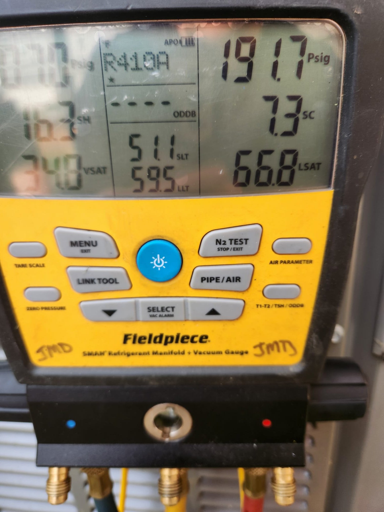 Pumped down out door unit into compressor. Removed old coil from case. Wiped down if terror of case with disinfectant wipes. Installed new coil in case. Adapted lineset to new coil. Brazed pressure tested evacuated and charged system. Tested out proper ac operation. 

Set new dehumidifier in drain pan. Ran hard flex duct from top of return drop to inlet of dehumidifier. Ran hard pipe from outlet of dehumidifier to bottom of return drop. Ran dehumidifier drain line to existing condensate pump. Checked proper drainage. Installed float safety switch on drain pan. 