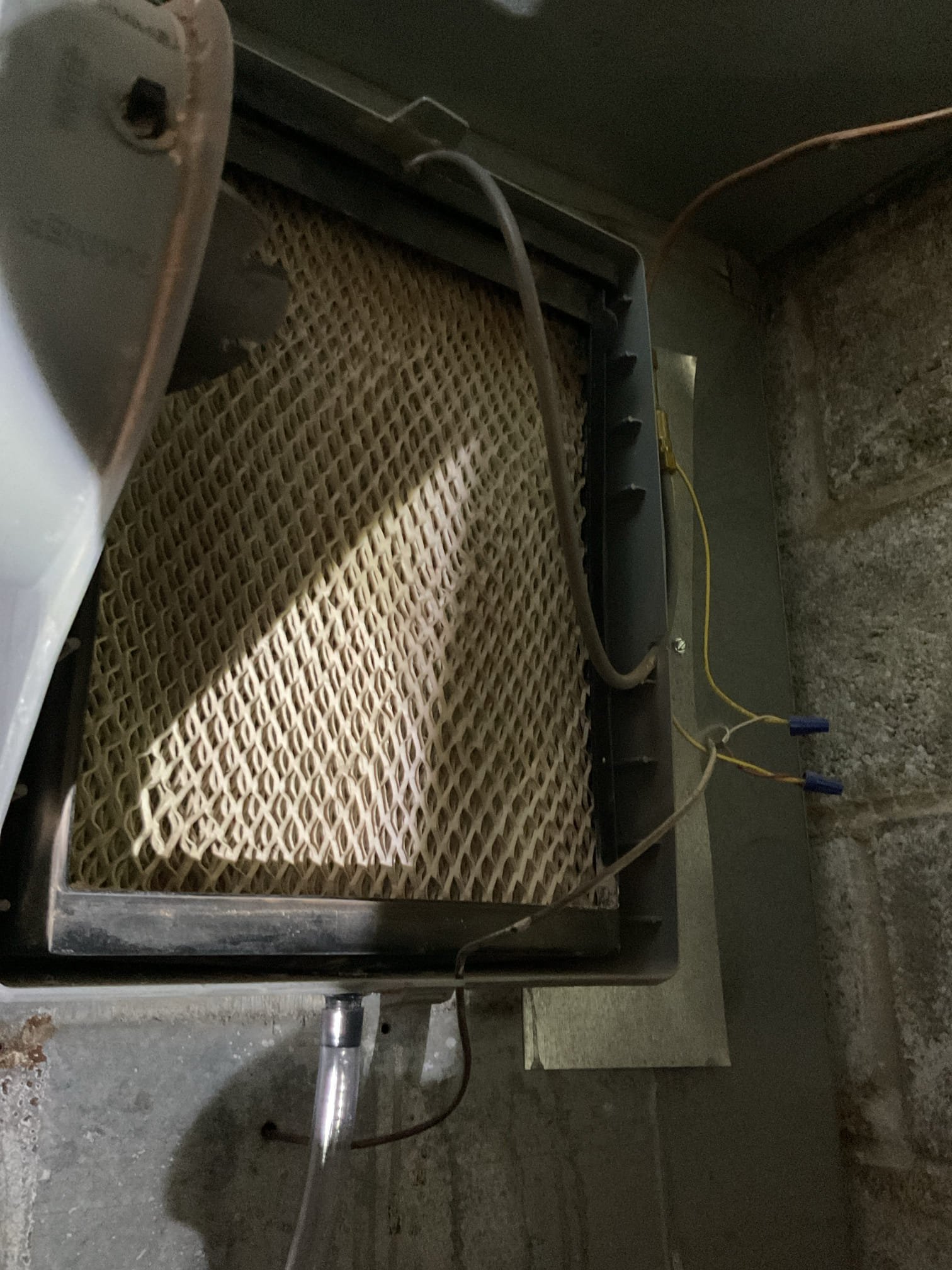 Equipment is AC with hydronic coil air handler.

Found only one conductor from isolation relay landed on the Taco zone relay panel TT contacts. The red conductor was wire nutted off. 
I wired in red conductor to TT contacts and hydronic coil valve opened.
Tested system operations afterwards.

Temperature rise 110-70=40° Good

Opened humidifier bypass valve and set humidistat to 35%RH
The wrong pad is installed in humidifier. There is a chance of a leak as a result of this. She agreed
Offered humidifier service.Installed corrct pad Aprilaire 35, cleaned housing and tested.

I noticed that the indoor fan was continuing to run even after taking away demand for heat and setting fan to Auto… found (3) flash error code at the refrigerant mitigation board which means active refrigerant alarm. However there is no refrigerant leak and wiring connections are good. 
The sensor has failed. I will forward all info to our management

She will still have heat 
 
System operating ok at this time.

She