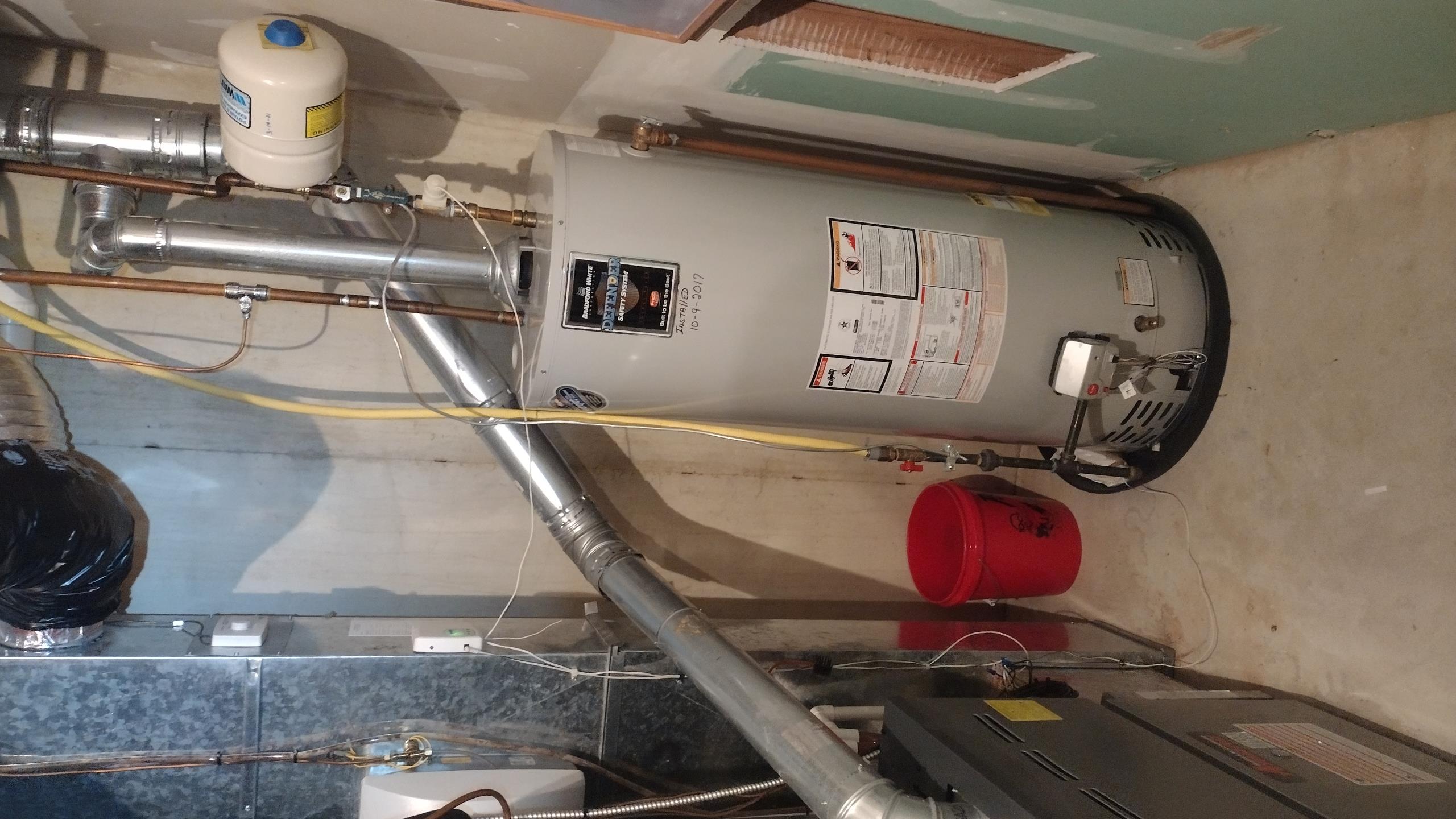 Luis 11-24-25 return visit to replace humidifier 3/4 shark bite tee to feed water to humidifier, I also replace all maintenance parts for humidifier, feed tube, tray me scale control new spud. Test system operation after repairs ok no leaks. 