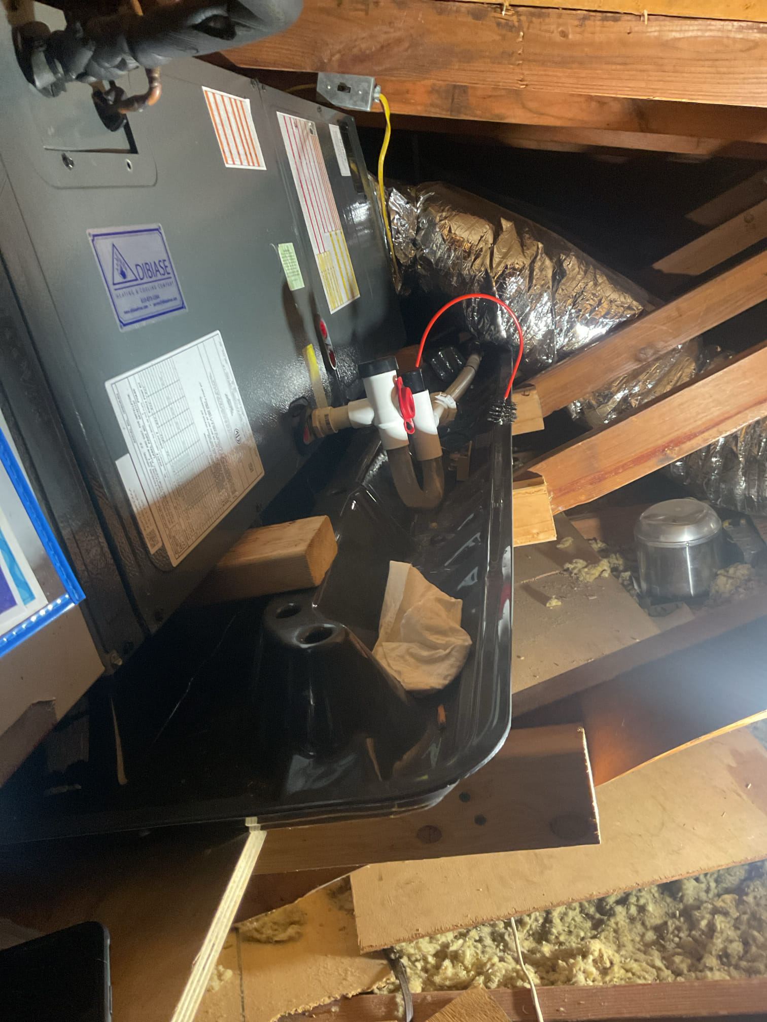 Performed precision heat pump tune up amana heat pump system. Replaced aprilaire 413 air filter. Checked all electrical connections and components. Checked temperature rise. Brushed out ez trap. Found older style ecobee is starting to go bad, provided estimate. Checked refrigerant pressures and temperatures at indoor and outdoor units. Heat pump system is working properly at time of service. 