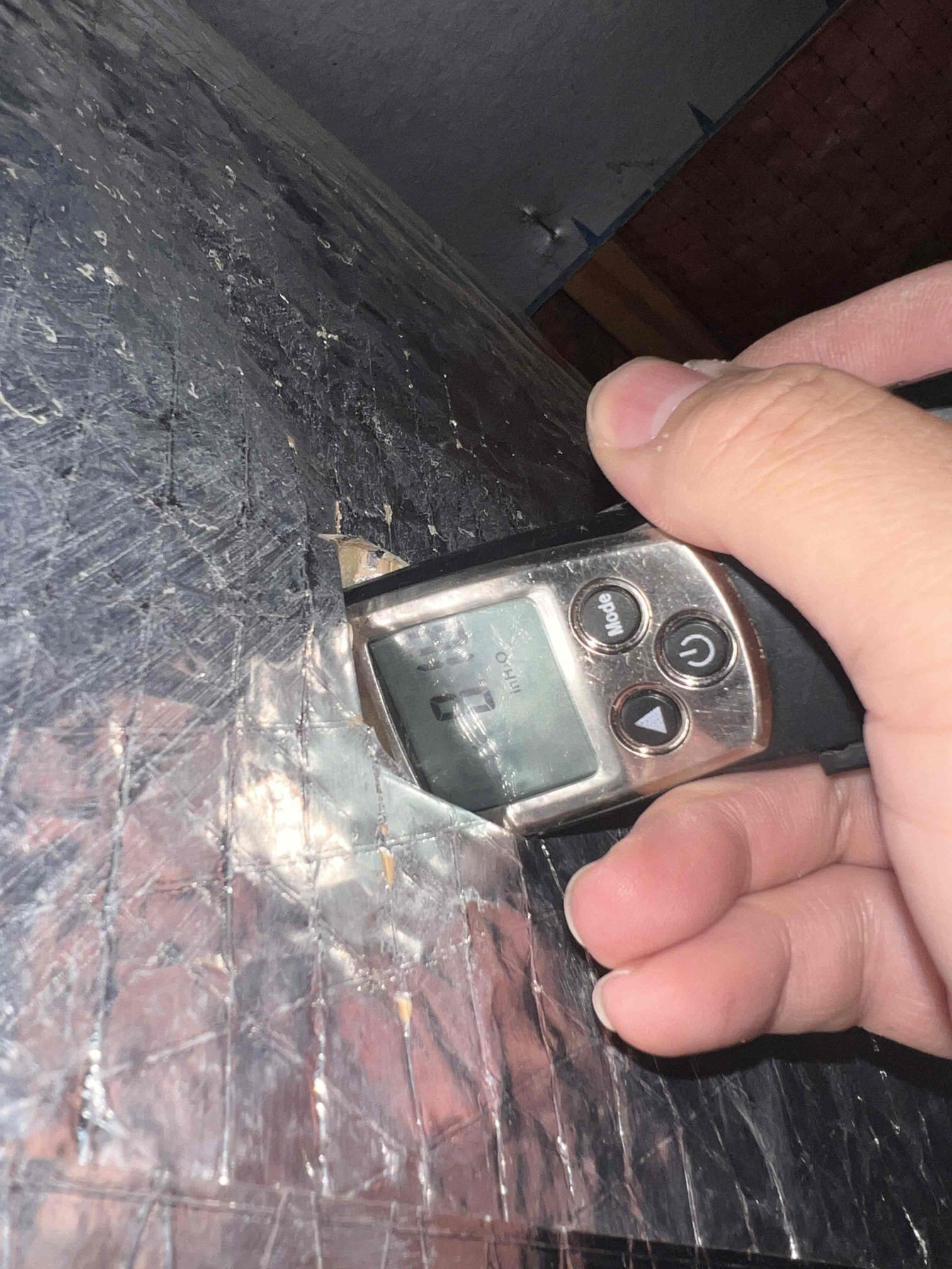 11/24/25 Tan
Performed quality assurance visit on newly installed heat pump.
Client had questions about his thermostat reading temperatures a few degrees above and below his setpoint.
Thermostat is located in kitchen area so it’s likely when they cook, it throws the readings off.
Confirmed temperature is correct with my thermostat.
Settings are also correct.
Client mentioned he had some power outages first week it was installed and thermostat was not calling at some point however it’s been fine ever since.
Scheduling is not used and preference is set for hold until client changes temperature.
Tested electric heat kit and confirmed 10kw.
Also checked airflow settings and found them correct for 3 ton system at normal airflow. Same for aux heating set for mid-high.
Ductwork is sealed and wiring looks great.
Condensate drain is pitched.
Surge protection is found in blower and outdoor system.

During inspection of low voltage wiring, it blew the fuse as soon as I touched it. I found the wir