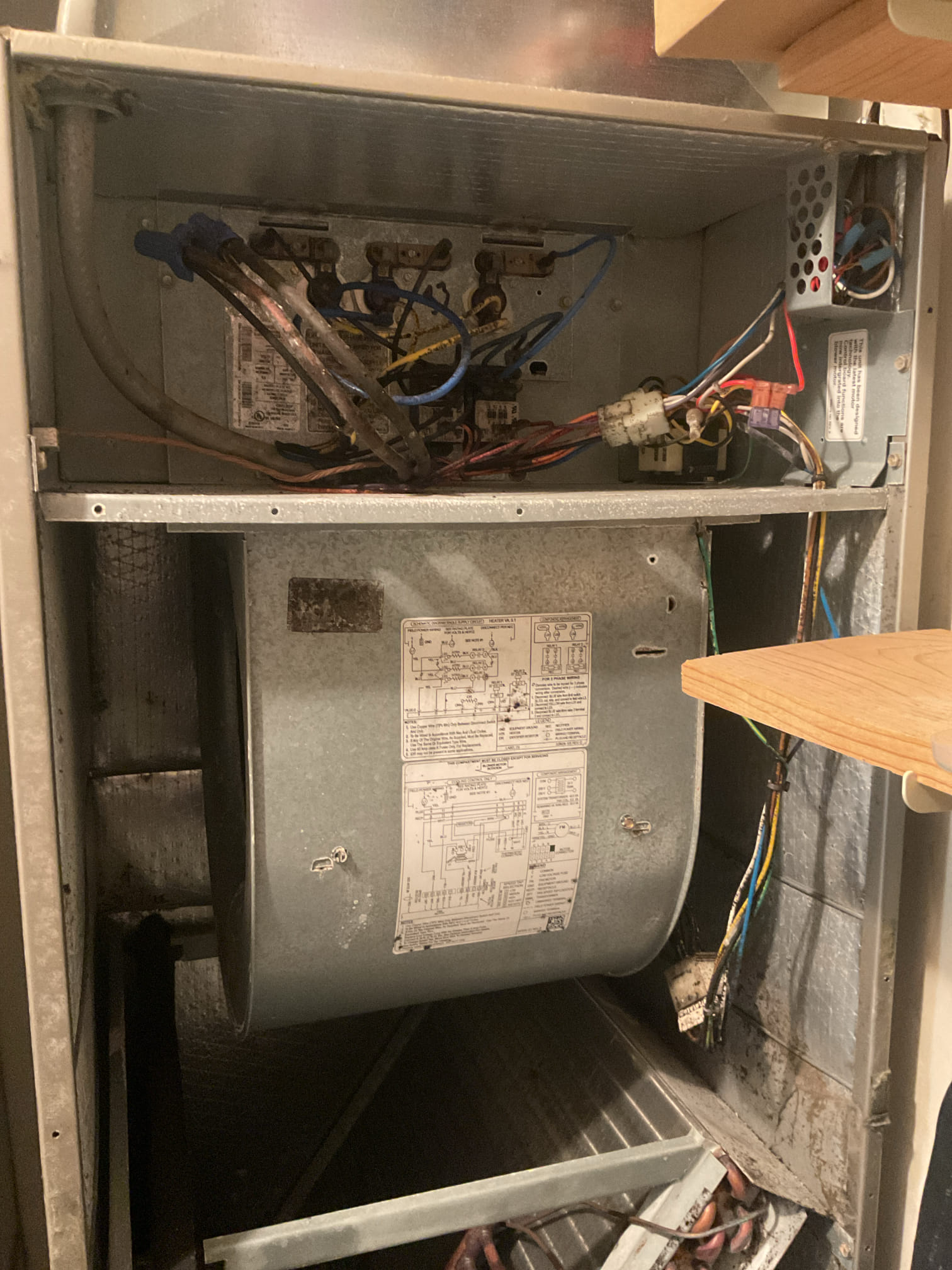 Performed precision heat pump tune up on 2013 Carrier heat pump system. Replaced 20x22x1 air filter. Checked all electrical connections and components. Found a lot of bacterial growth inside air handler. Also found evaporator coil in very rough shape . Used electronic leak detector a took a video of where evaporator coil was leaking. Talked to the landlord and explained to him that there is 3 options, add refrigerant ( no guarantee on how long it will last), replace evaporator coil for around $4,000.00, or replace entire heat pump system. Recommend to him that beacause the system is 12 years old this would be the best option, he decided to go with adding refrigerant. Added 410a to get refrigerant pressures up to proper levels. Checked temperature rise. Tested outdoor capacitor. Heat pump system is working at this time. Asked him if he wanted a consultation, not at this time yet. Would like to see how it works from here. 