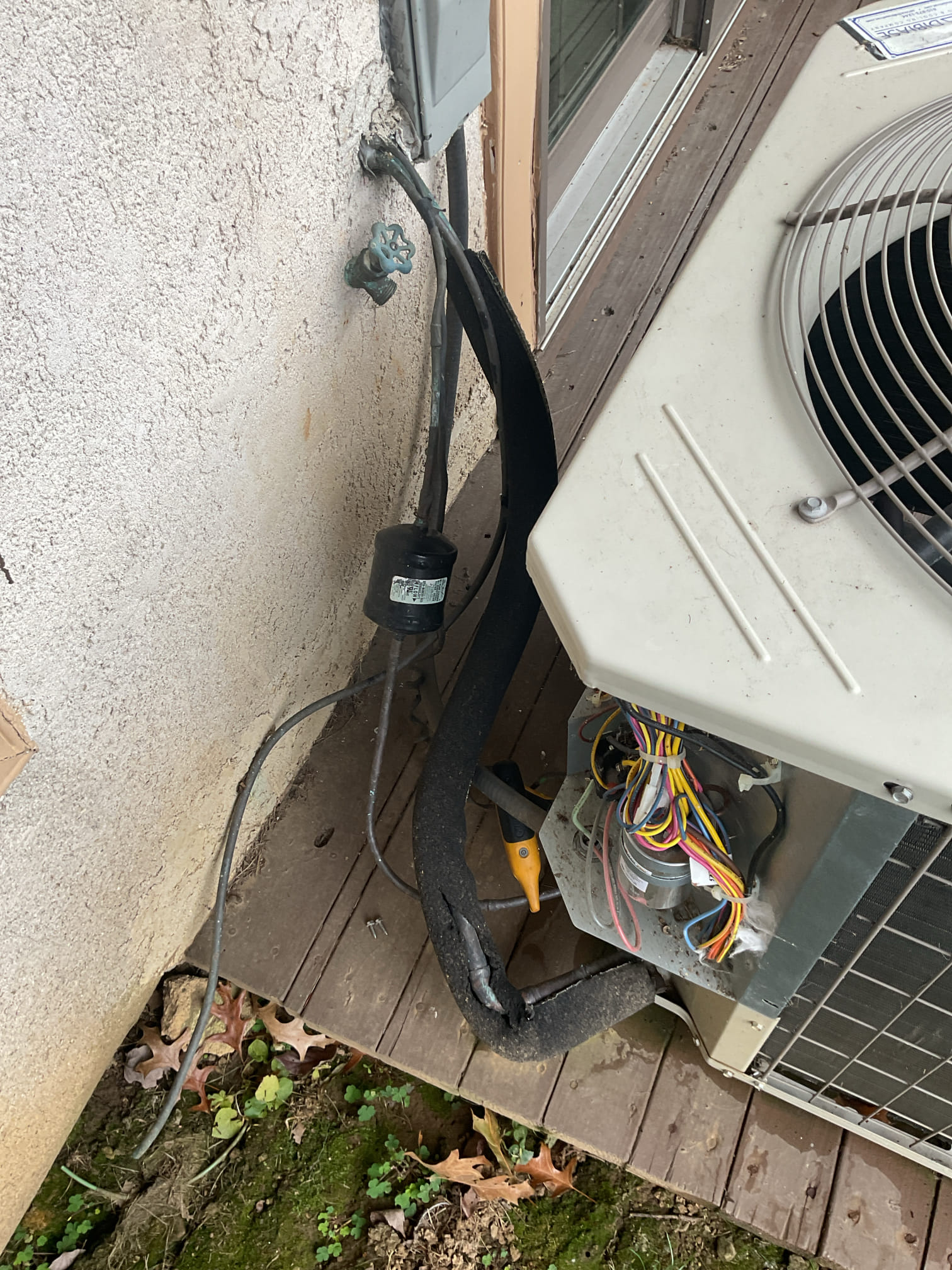 11/25/25 Dan 

I Arrived to the customers home for a heat pump check up on a 11yr old system . I checked all electrical connections and voltages . I checked the air filter and replaced, filter size is 16x25x1  . Inspected the indoor coil and tested electric heat package. Took temp splits for the electric heat and blower motor amperage draws. I looked at the outdoor heat pump and tested for an outdoor btu output. Inspected the outdoor components and unit pressures. Everything is working fine at this time of service. 
