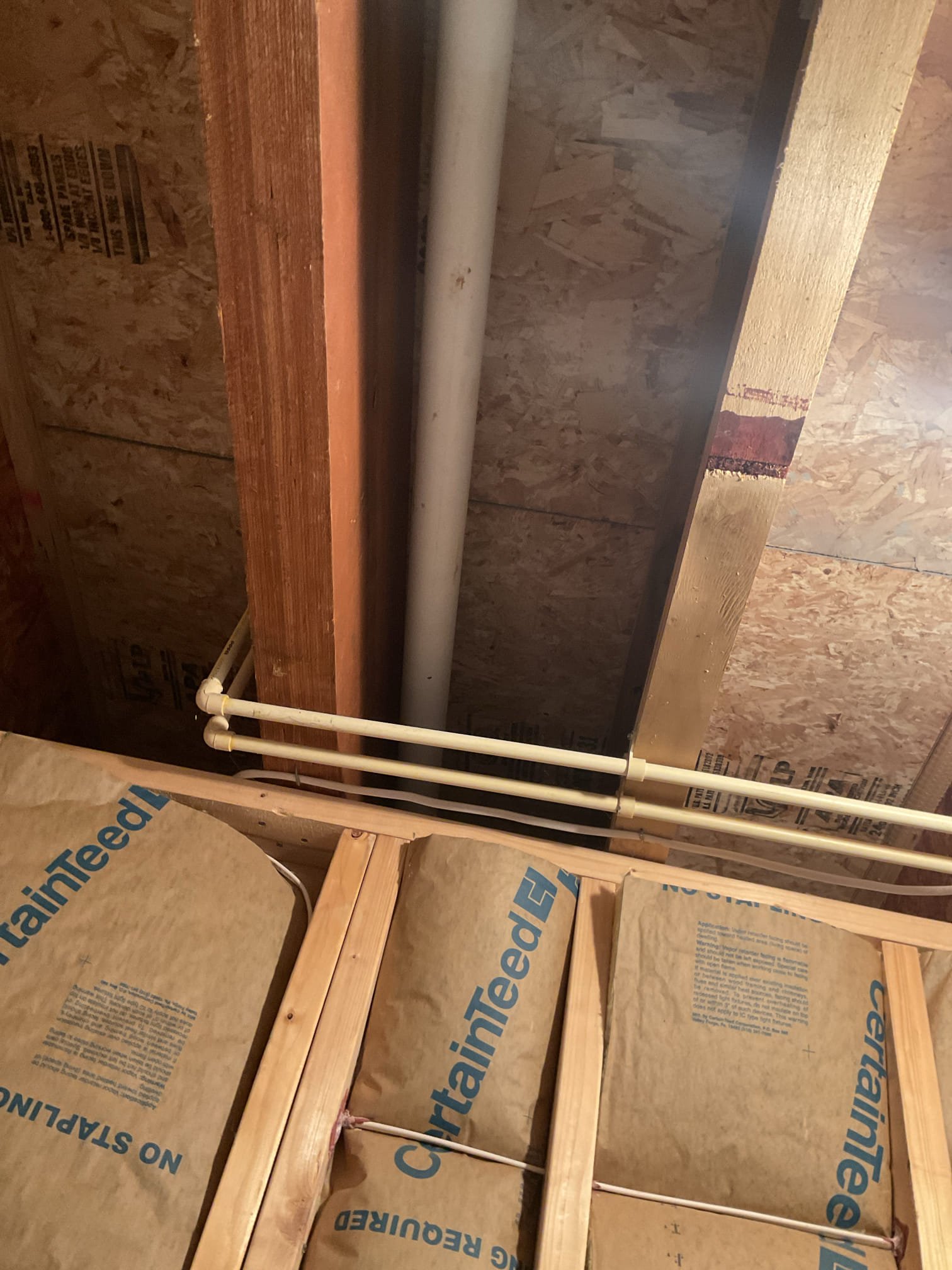 Luis 11-26-25 customer is looking to replace water softener. Inspect current system from 1993. Check current discharge line. (Basement is finished) I could not locate current drain termination. This installation will need management attention. I coils not come up with plan to offer solution. Customer will call office if they want manager to come out to look at this job. 