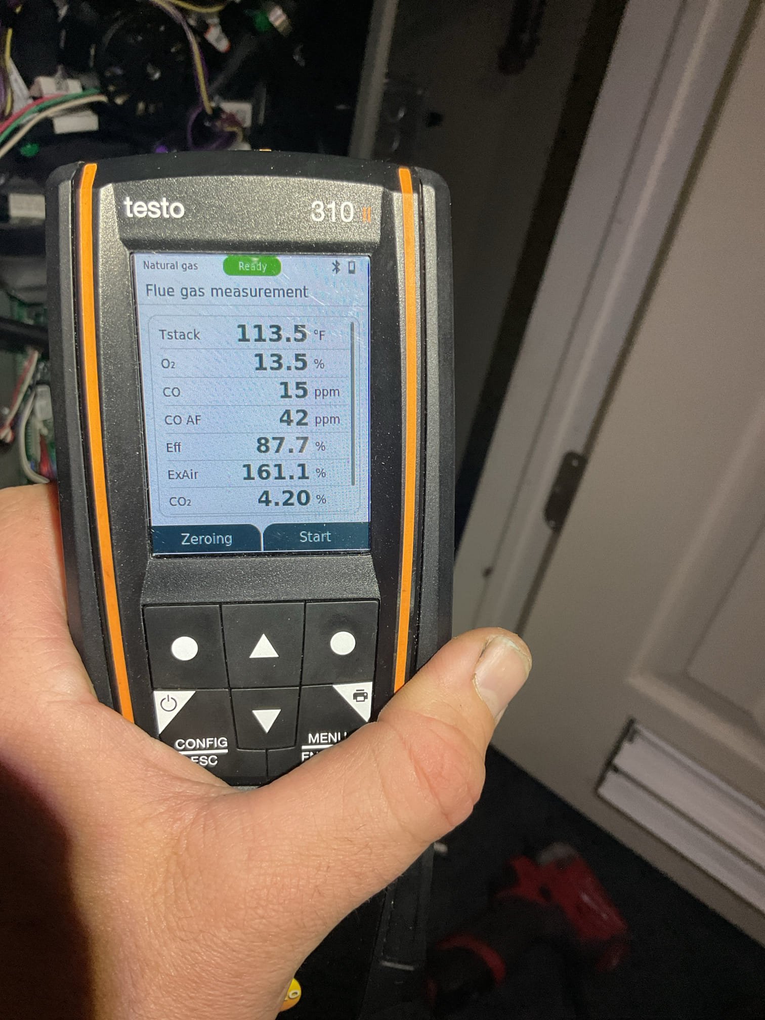 
Completed heat tune up for natural gas furnace.

Aprilaire 413 filter clean; homeowners replaced recently 
Inspected heat exchanger, burners, flue pipe, inducer assembly and hoses
Inspected hot surface ignitor and verified resistance with meter
Cleaned flame sensor and verified flame rectification circuit
Measured temperature rise and static pressure
Checked wiring, controls, electric motors and components; 
Checked manifold gas pressures
Inspected drain and pump. 

Completed humidifier maintenance. Cleaned housing, set water flow/valve. Replaced 45 water panel. Checked operations of humidifier. 
Combustion, draft and smoke test: Pass

Provided estimate for APCOX whole home air treatment system. UV+Carbon technology. Lifetime warranty on equipment. 3-Year bulb lifespan. Will control biological growth and VOCs. 

Gas furnace is operating well at this time. 