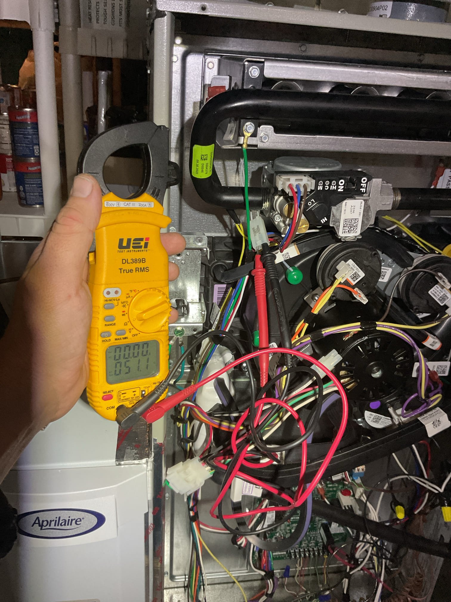 
Completed heat tune up for natural gas furnace.

Aprilaire 413 filter clean; homeowners replaced recently 
Inspected heat exchanger, burners, flue pipe, inducer assembly and hoses
Inspected hot surface ignitor and verified resistance with meter
Cleaned flame sensor and verified flame rectification circuit
Measured temperature rise and static pressure
Checked wiring, controls, electric motors and components; 
Checked manifold gas pressures
Inspected drain and pump. 

Completed humidifier maintenance. Cleaned housing, set water flow/valve. Replaced 45 water panel. Checked operations of humidifier. 
Combustion, draft and smoke test: Pass

Provided estimate for APCOX whole home air treatment system. UV+Carbon technology. Lifetime warranty on equipment. 3-Year bulb lifespan. Will control biological growth and VOCs. 

Gas furnace is operating well at this time. 