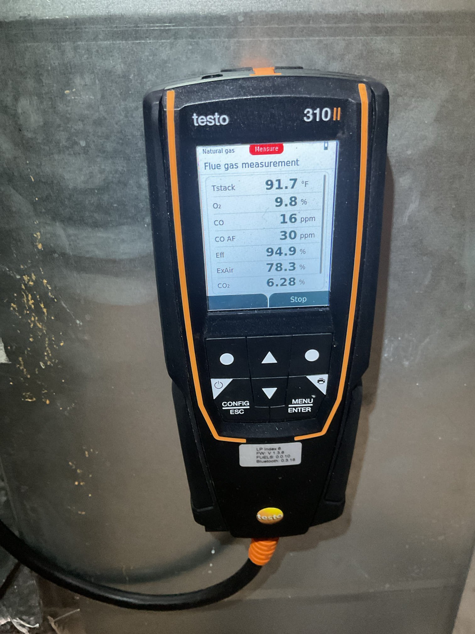 11-26-25 Luis perform gas heat tuneup on a 96+ Amana two stage furnace check all electric connection components check air filter service humidifier replacement of  pad and test operation set it to 35% winter. Clean sensor and inspect burners ok. Cycle heater performed combustion test ok. Air filter ok at this time. Provided estimate to add drain kit on intake pipe to prevent any damage to gas valve (condensation from outside air).  Customer approved estimate for the repairs paid 50% deposit office to contact customer to schedule repairs.