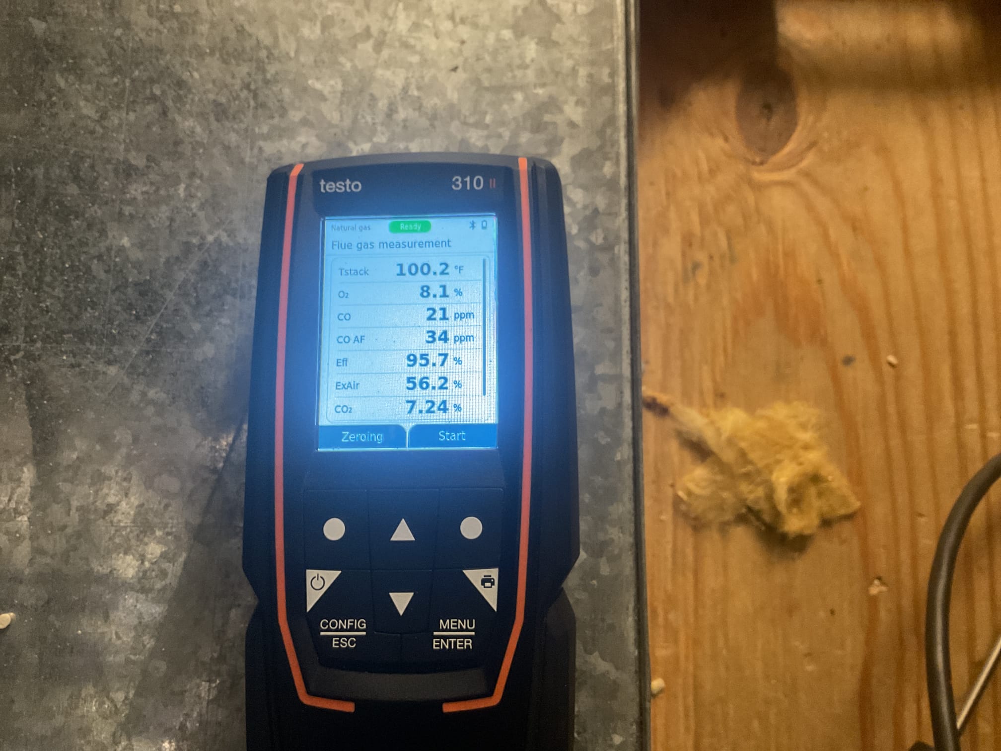 Performed precision heat tune up on (2) high efficiency amana gas furnaces. Replaced (1) 213 and (1) 413 air filter. Checked all electrical connections and components. Cleaned flame sensors. Checked temperature rise. Checked resistance of hsi. Checked gas pressures. Performed combustion test. Both gas furnaces are working at time of service. 