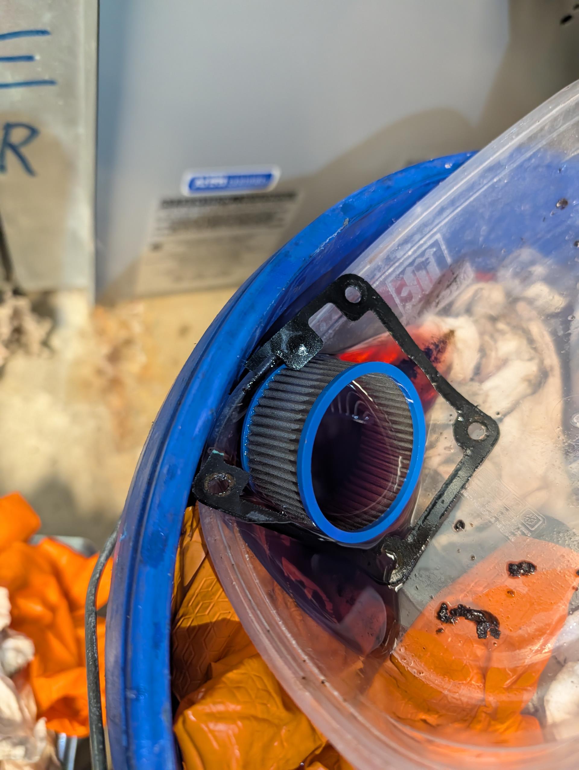 Found .60 60A nozzle slightly lose and clogged. Electrodes were also slightly misaligned.
After putting new nozzle and making sure it’s tight. I bled lines. 

Offered to go through maintenance procedures as part of plan membership.
They agreed.
Completed heat tune up for Carrier oil furnace.

20x24x1 filter ok
Cleaned heat exchanger and inspected flue piping and chimney. 
Replaced oil filter (RF1), strainer with gasket and (.60 60A) nozzle. Wiped out bottom of filter canister, decent amount of sludge?. The nozzle listed for  this burner on furnace nameplate is .70 60A
Inspected electrode condition and alignment, transformer, cad cell eye, and air bands for debris. 
Inspected wiring, controls, electric motors and components including fan speeds. 
Bled oil line and tested system.

Combustion, smoke and draft tests: Pass initially

Oil tank is old, beginning to break down internally. Recommend replacing oil tank and fill and vent piping. 

Oil burner has experiencing delayed ignition and 