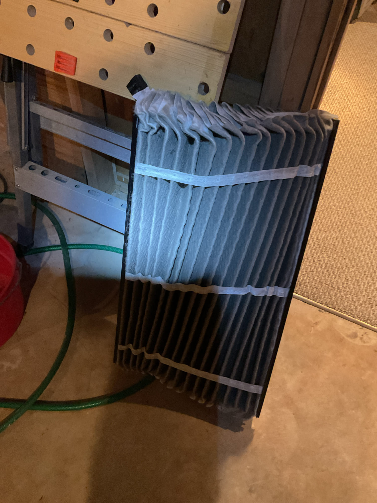 
I arrived to the customers home to service their 2 yr old oil furnace system. 
I started with checking the air filter . I checked all my electrical connections and voltages. I checked and replaced my strainer and nozzle , and the oil filter. I inspected and set my electrodes for proper gapping for optimal performance.  I inspected the flue pipe  for corrosion and pitting. Inspected my heat exchanger and the chimney for clearance. I bled the oil burner and tested system for smoke and combustion. I took temp rise splits at the return and the supply. Everything is running fine at this time of service. 

I did leave 2 estimates for replacing there 50 gallon electric water heater. 