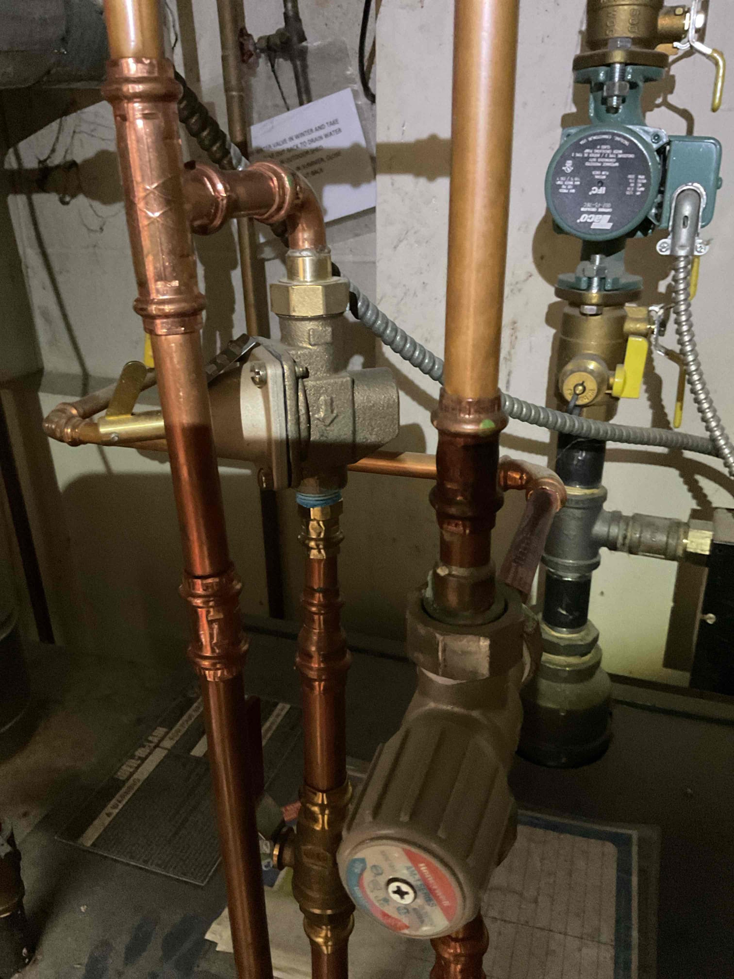 I arrived to the customers home to access where the water was leaking from. Found the relief valve was blowing off or leaking due to the boiler being over pressure. Found the expansion tank has failed causing the issue. I recommended in replacing the expansion tank, the auto feed and the pressure relief valve. I collected for 50% of the repair and collected for the 129.00 contract . We are returning on Wednesday to do the repairs on the boiler and also complete there heat check up. 