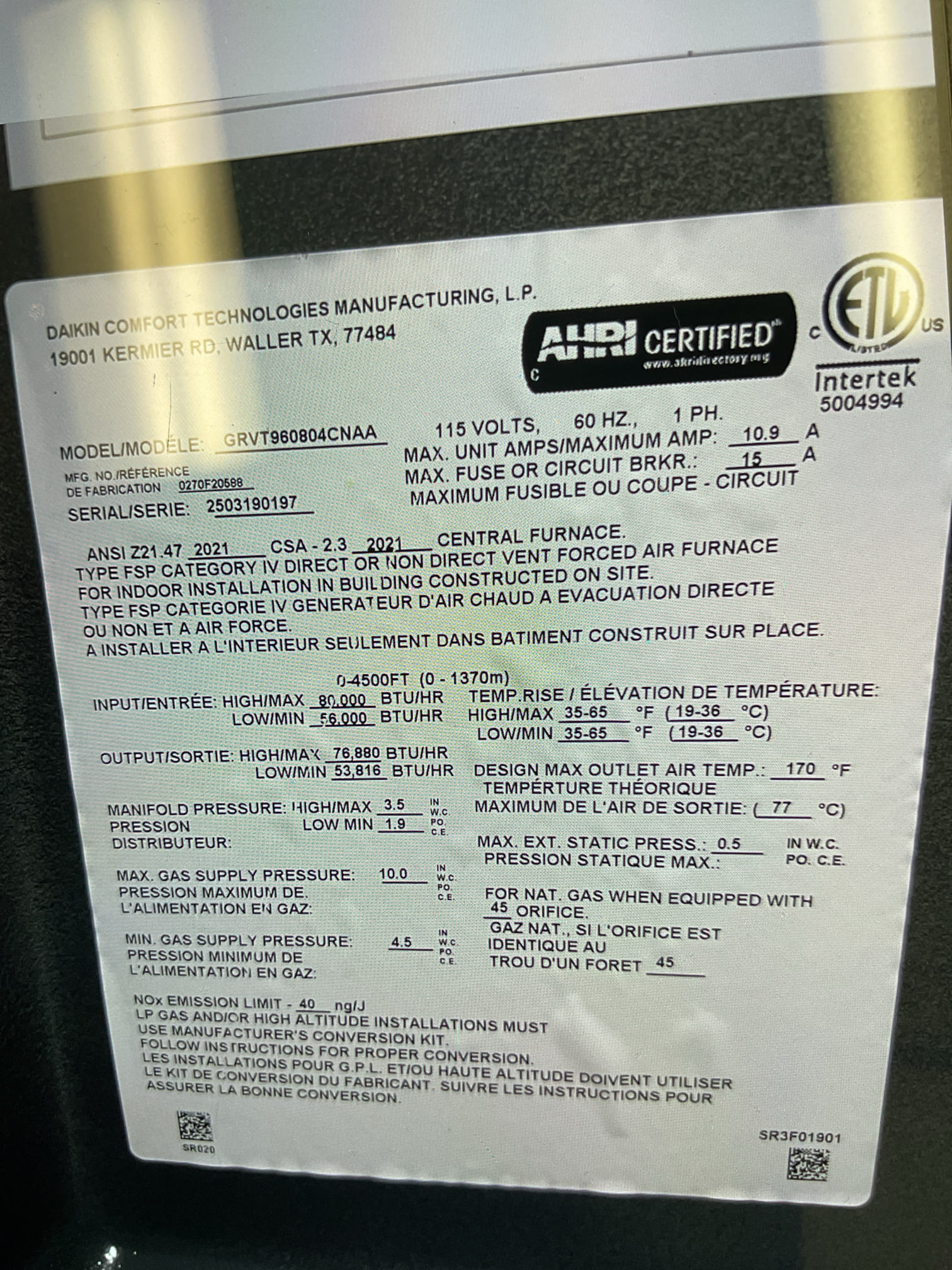 Checked dip switch setting , system test and function.  Looked over the workmanship of the install.  The customer would like a paper copy mailed to her of the paperwork/ invoice.  Fixed banging sound on the return side .  It was popping turning off and on.  System is now functioning to standards