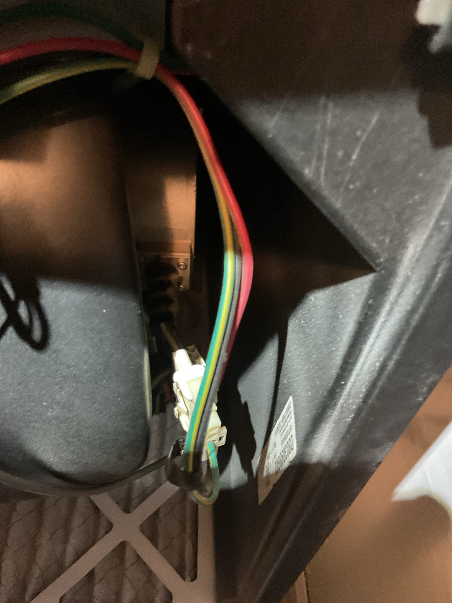 Completed PECO heat pump tune up for Trane heat pump system with 15KW electric heat kit.
System was installed 5/28/13. All parts are out of warranty, 

Enabled programming on thermostat. 

Replaced 20x20x1 filter 
Indoor and outdoor coils in good condition 
Inspected wiring, controls, electric motors and components; left estimates for surge protectors. There is no control of electric heat other than heat pump droop. A WiFi thermostat with outdoor temperature input in preferred. You can limit the use of electric heat by locking it out above a set temperature (35°-40°) Provided email estimate for Ecobee WiFi thermostat. 
Measured temperature rise and static pressure 
Inspected drains; there is no overfill protection. Provided estimate for EZ trap with overfill protection switch. There is a float style water safety, a surface style switch that will detect a water leak much more reliably and quickly is preferred. Provided email estimate fo wet switch/flood safety. 
Checked integrity of com