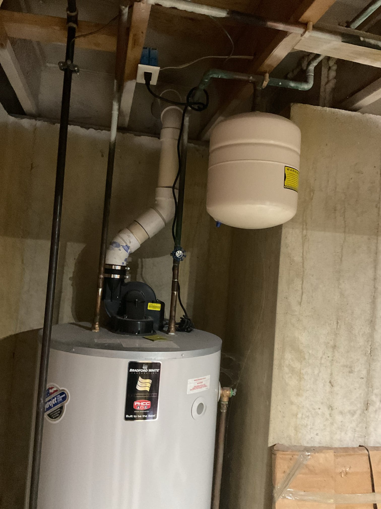 Luis 12-2-25 Performed tune up on amana gas, furnace, ran unit and heating mode and tested combustion as well as gas pressures and inspected burners and heat exchanger, all related ignition components were checked and clean and including the hot service igniter and flame sensor blower motor inducer motor and filter was changed. Cycle gas heater ok. Supply and return air temps ok. Low and high stage ok.  Water heater is from 2013, expansion tank gas failed. I provided estimate for replacement and repairs. I also emailed estimate for indoor air quality. 