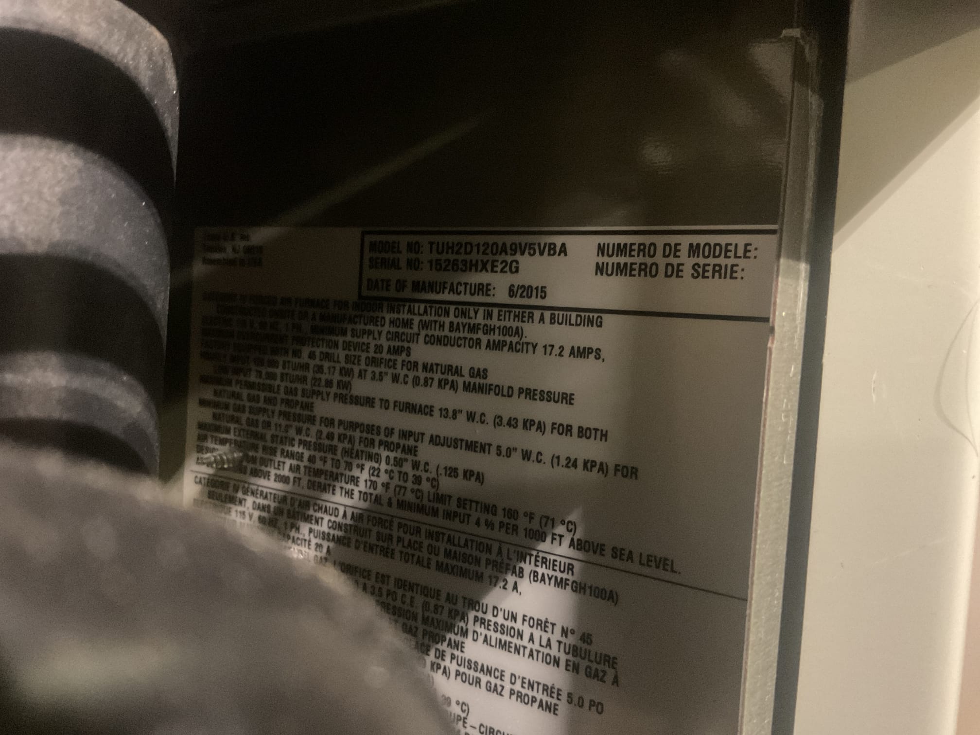 Found broken Aprilaire feed tube, replaced feed tube on humidifier and tested operation. Also performed precision heat tune up on 2015 trane gas furnace. Replaced 16x25x1 filter and 12x12x1 air filter. Checked all electrical connections and components. Checked temperature rise. Found very small crack starting in heat exchanger, not thru yet. Let homeowner know. Cleaned flame sensor. Checked resistance of hsi. Performed combustion test. Gas furnace is working properly at time of service. 