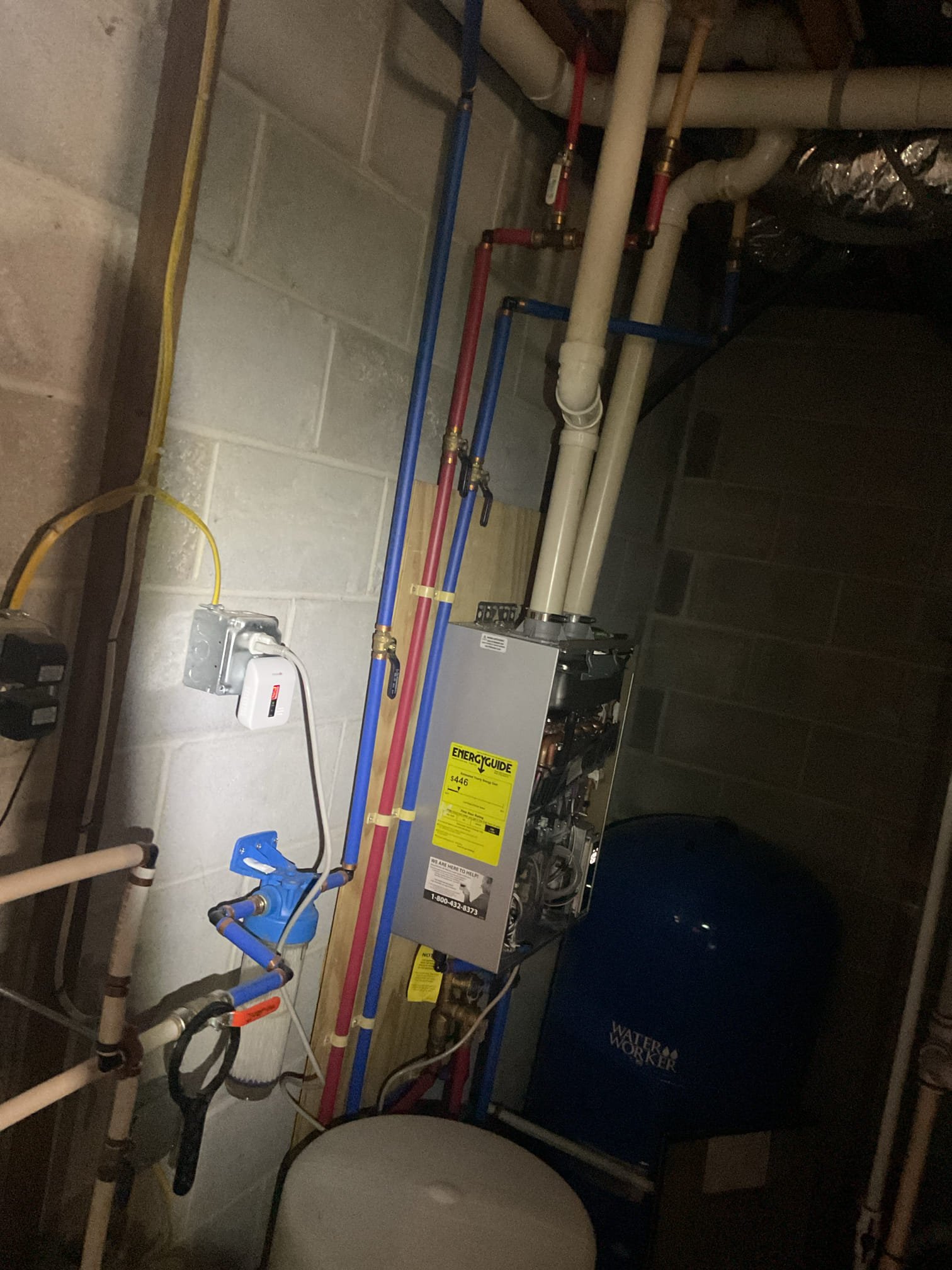 Luis 12-3-25 customer has a Rheem tankless water heater propane. It does not fire all the time code 11 I check venting, inlet gas pressures. Propane, gas pressure coming in as 11 inches water column. I will probably increase that about 13 inches water column. Also, I will recommend getting rid of the concentric kit and run 3 inch venting to the outside for intake and exhaust. Customer will take care of those tasks. If customers still has issues, further troubleshooting will be required. Office to decide if we work on this type of equipment. 