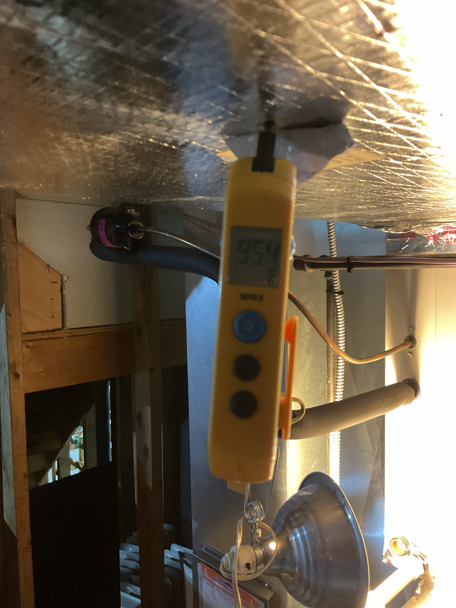  arrived to the customers home to service their 15 yr old gas furnace system. 
I started with checking the air filter and found good , customer replaces his filters. I checked all my electrical connections and voltages. I inspected and tested the  burners , flame sensor and the igniter. I water tested all tubing and hoses. I inspected the exhaust and fresh air pipe for restrictions and bellies. I inspected the inducer and the blower motor operation. I checked and tested for combustion and took temp rise splits at the return and the supply. Everything is running fine at this time of service. 